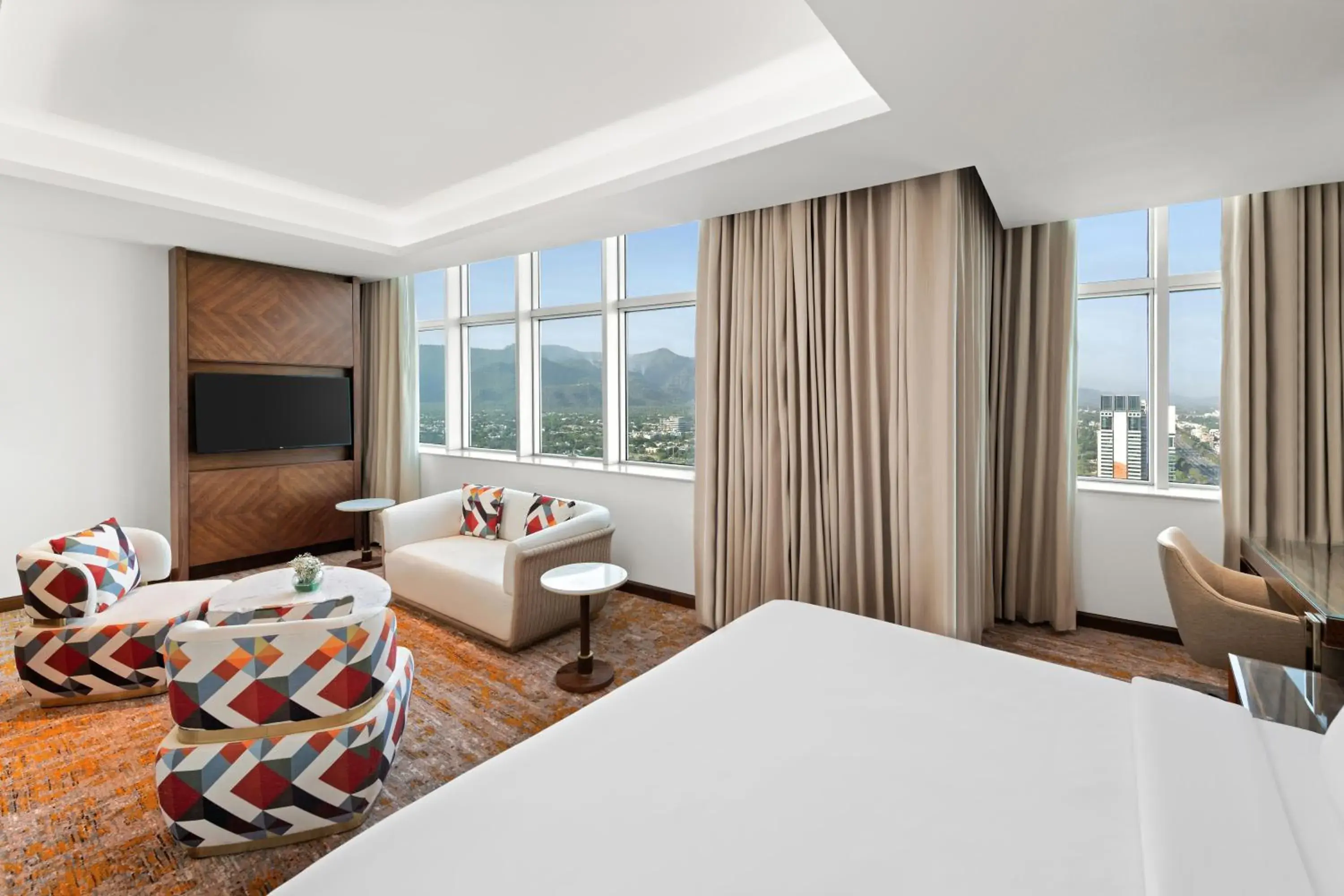 Bed in Movenpick Hotel Centaurus Islamabad Bed in Movenpick Hotel Centaurus Islamabad