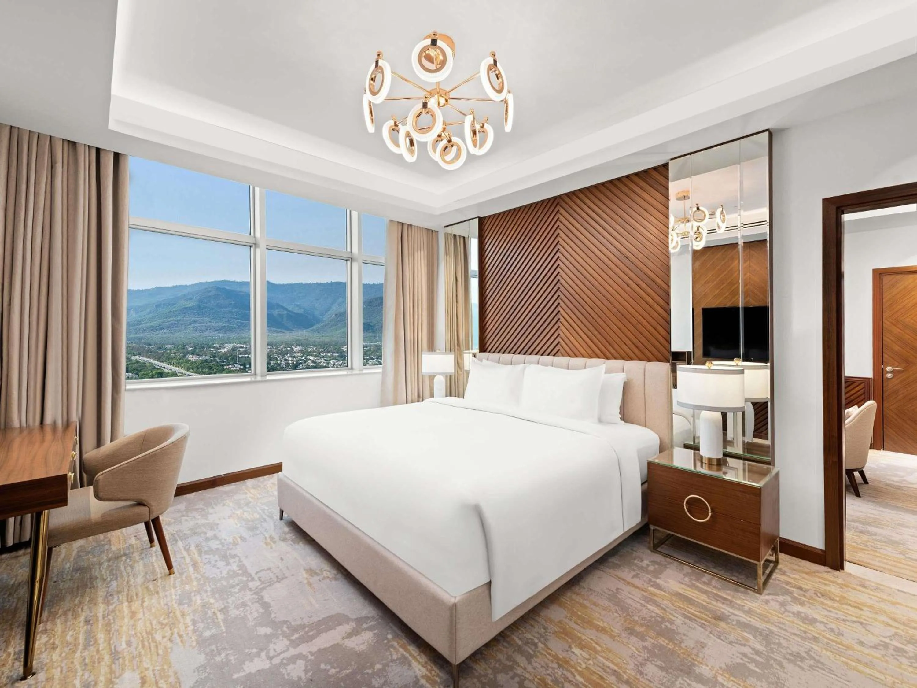 Bedroom, Bed in Movenpick Hotel Centaurus Islamabad