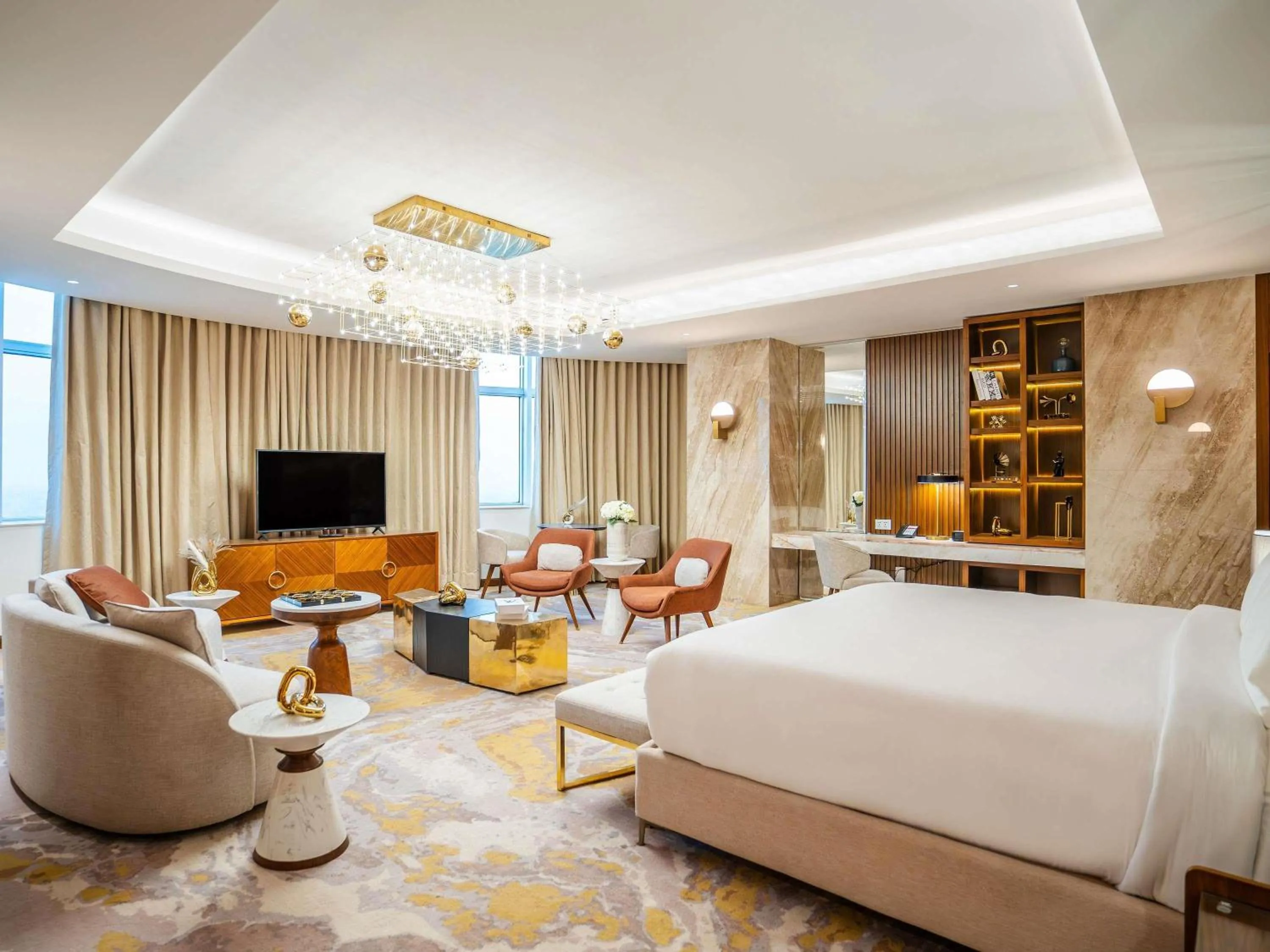 Bedroom, Bed in Movenpick Hotel Centaurus Islamabad