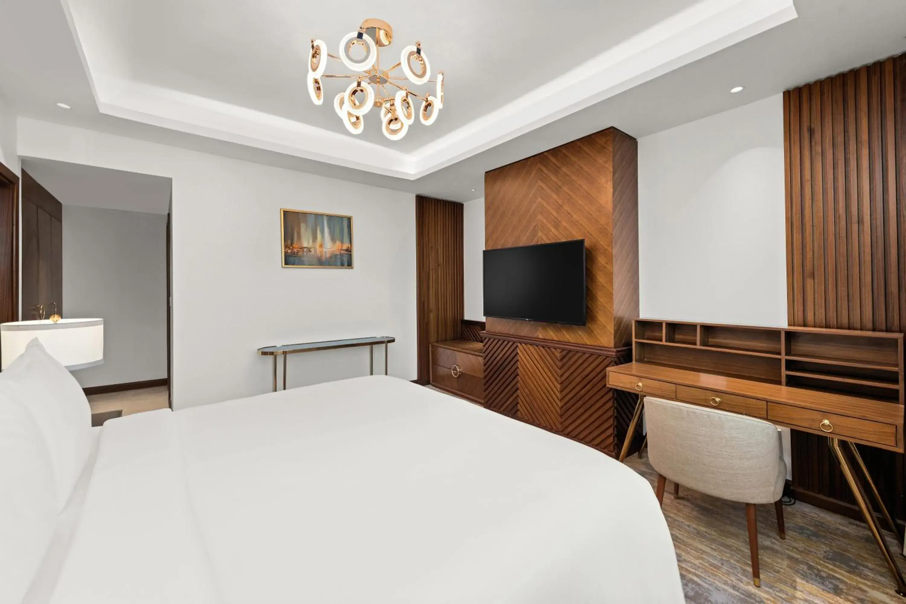 Bed in Movenpick Hotel Centaurus Islamabad Bed in Movenpick Hotel Centaurus Islamabad