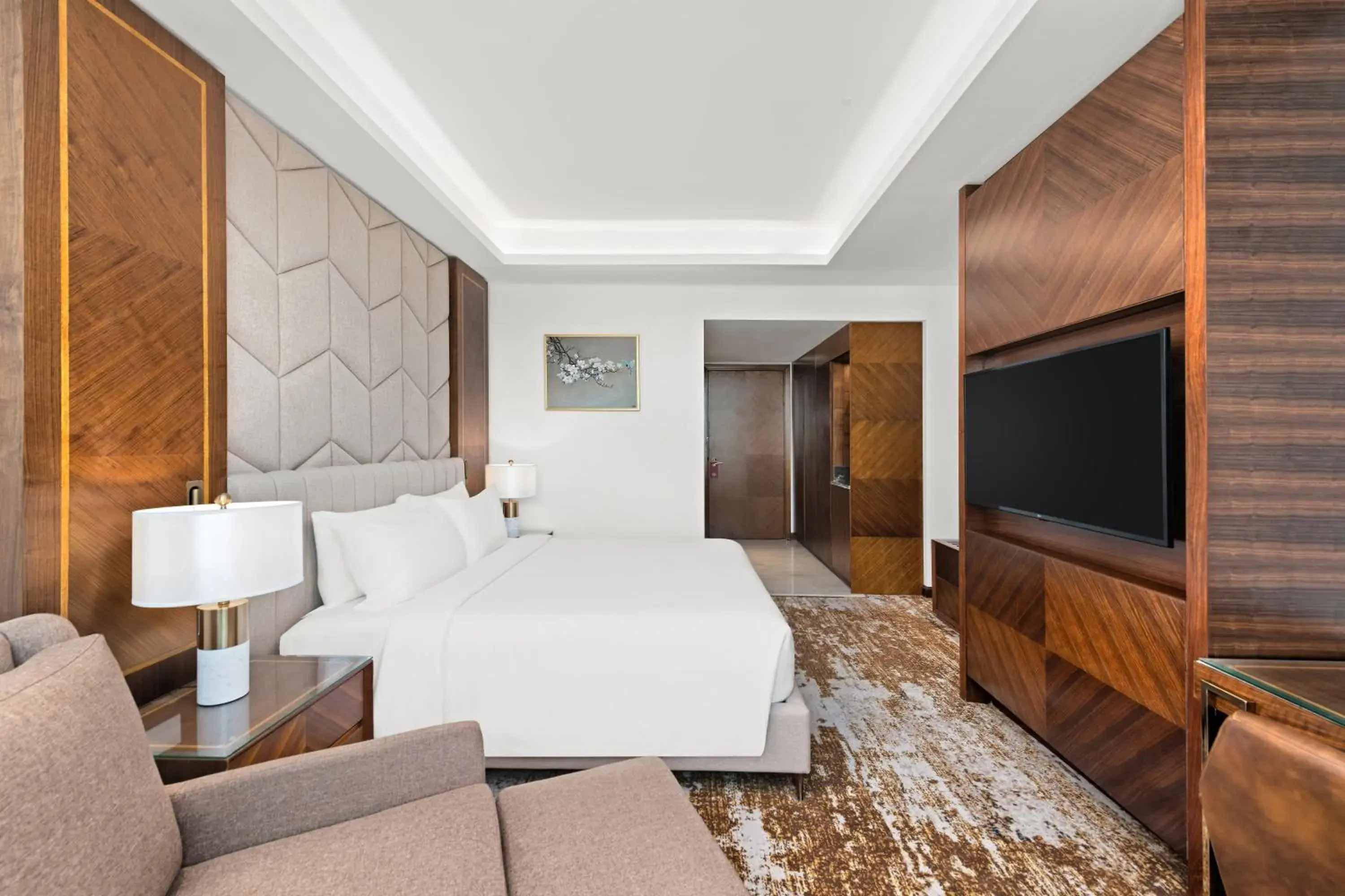 Bed in Movenpick Hotel Centaurus Islamabad Bed in Movenpick Hotel Centaurus Islamabad