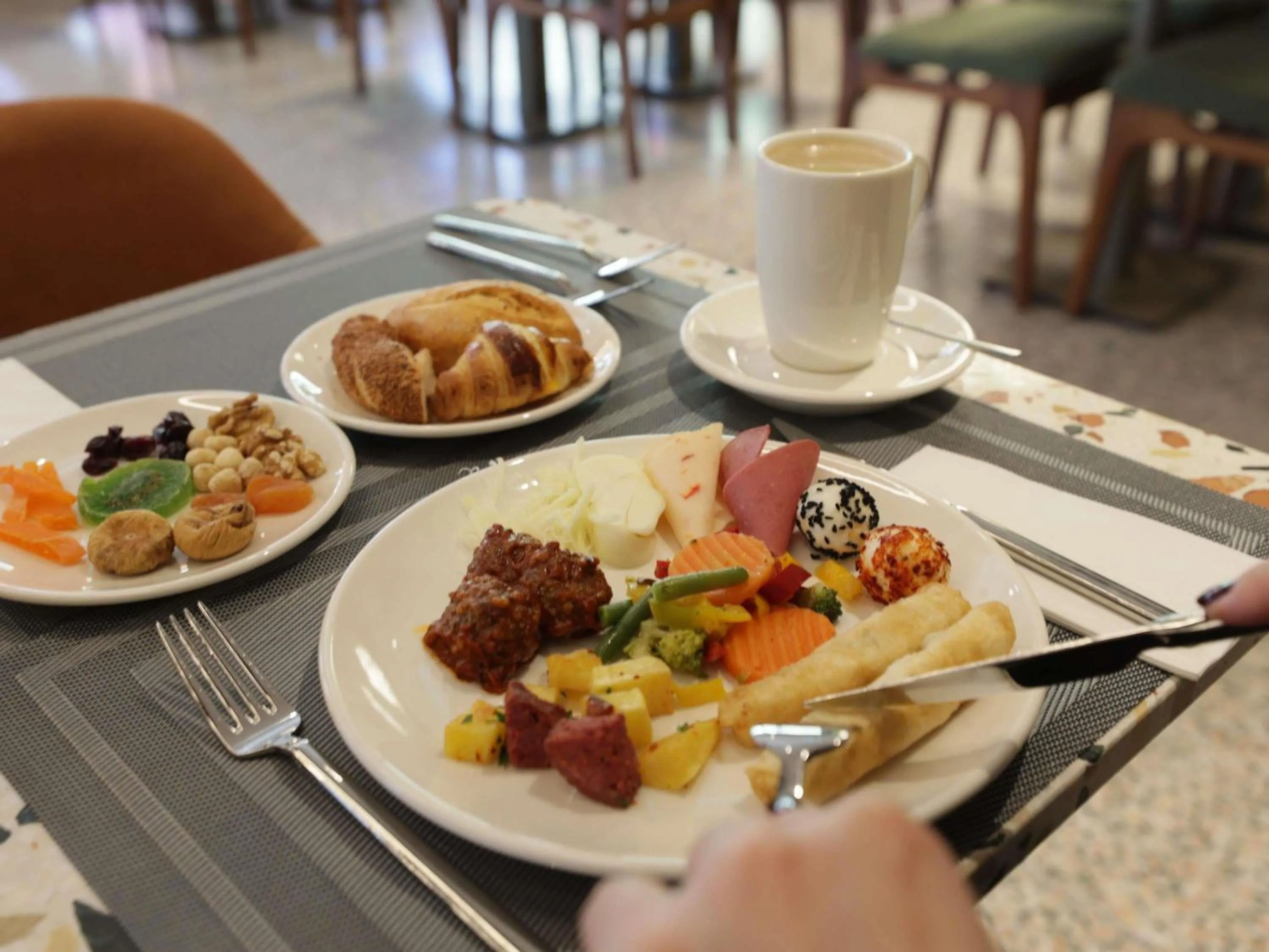 Breakfast in ibis Styles Istanbul Kurtkoy