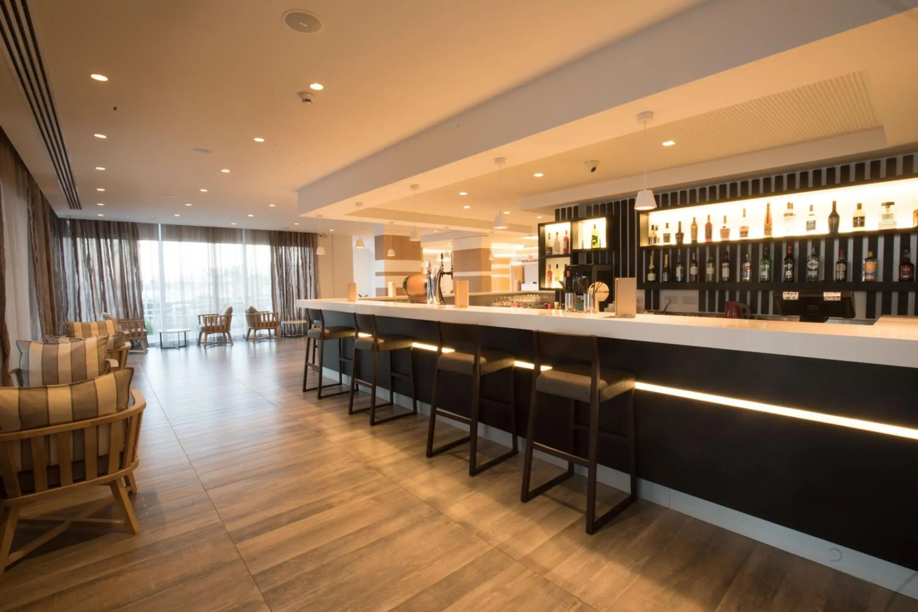 Lounge or bar in Evalena Beach Hotel Lounge or bar in Evalena Beach Hotel