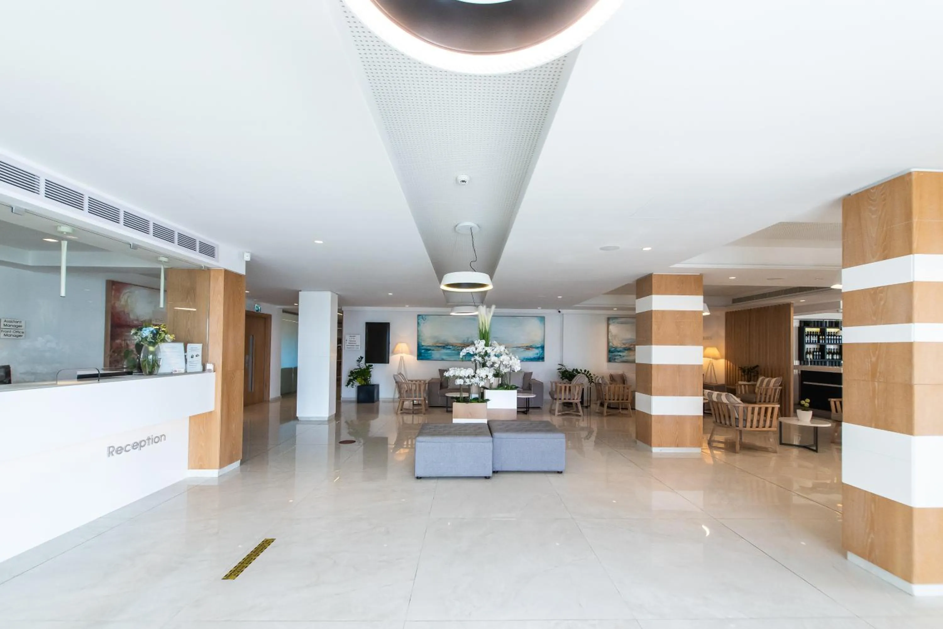 Lobby or reception in Evalena Beach Hotel