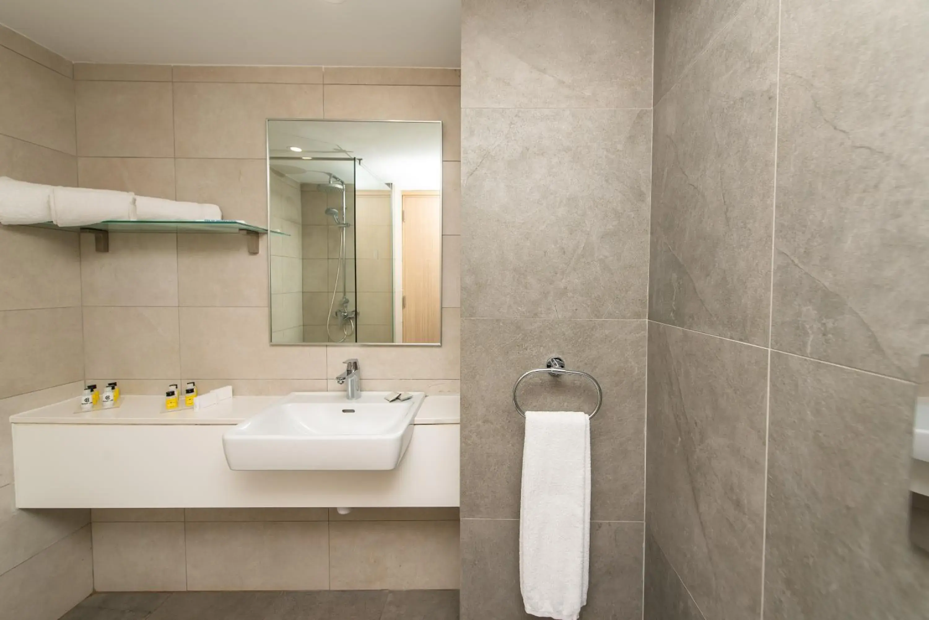 Bathroom in Evalena Beach Hotel Bathroom in Evalena Beach Hotel