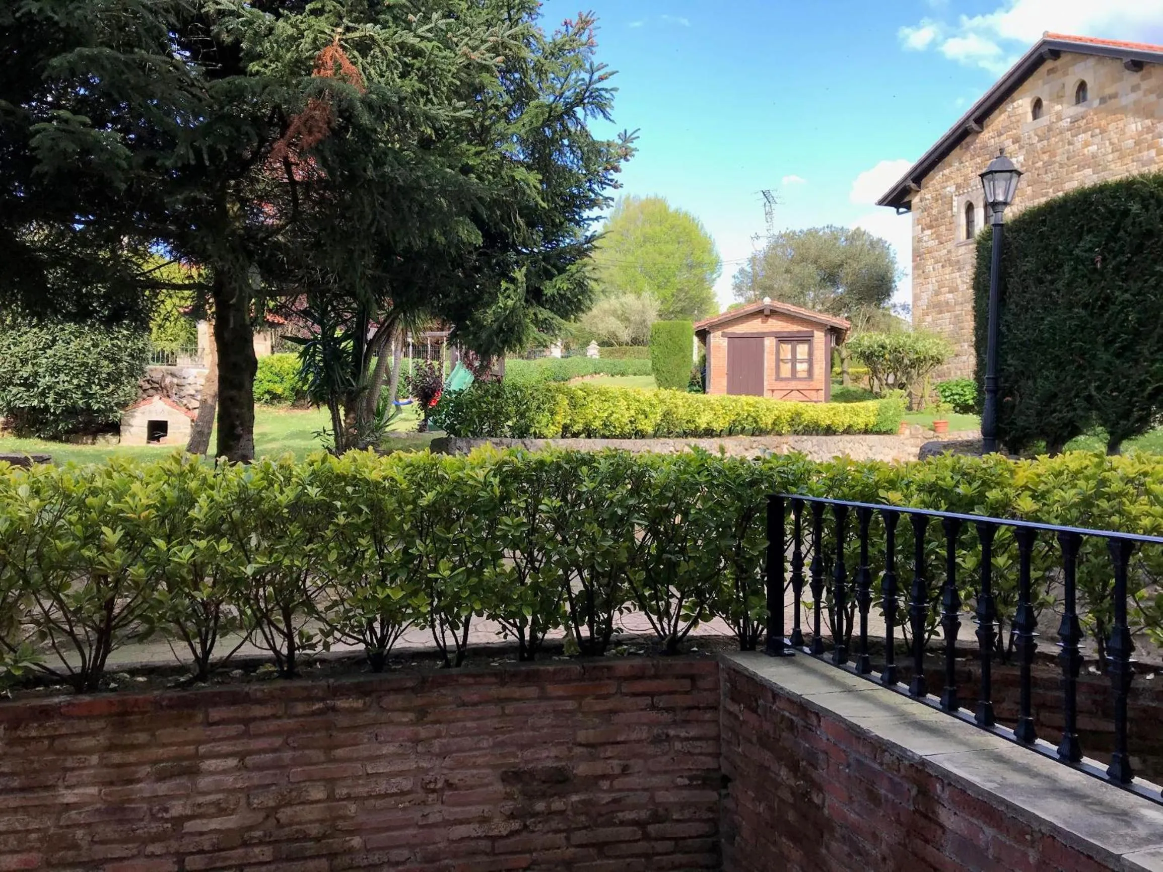 Garden view in Hotel Spa San Marcos
