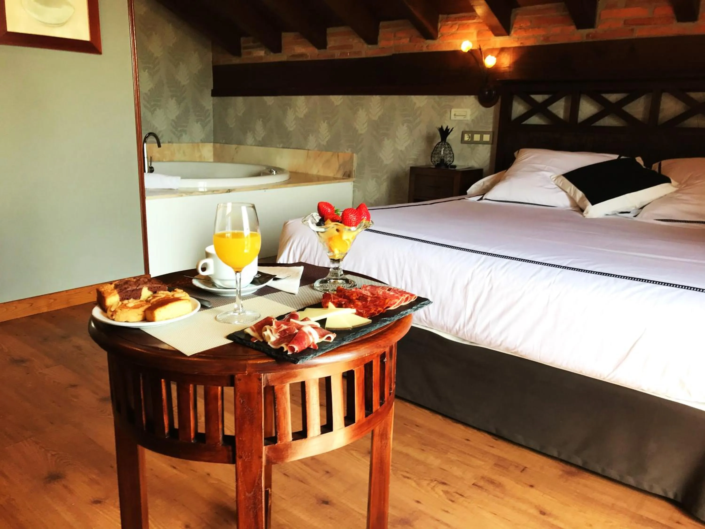 Bed in Hotel Spa San Marcos