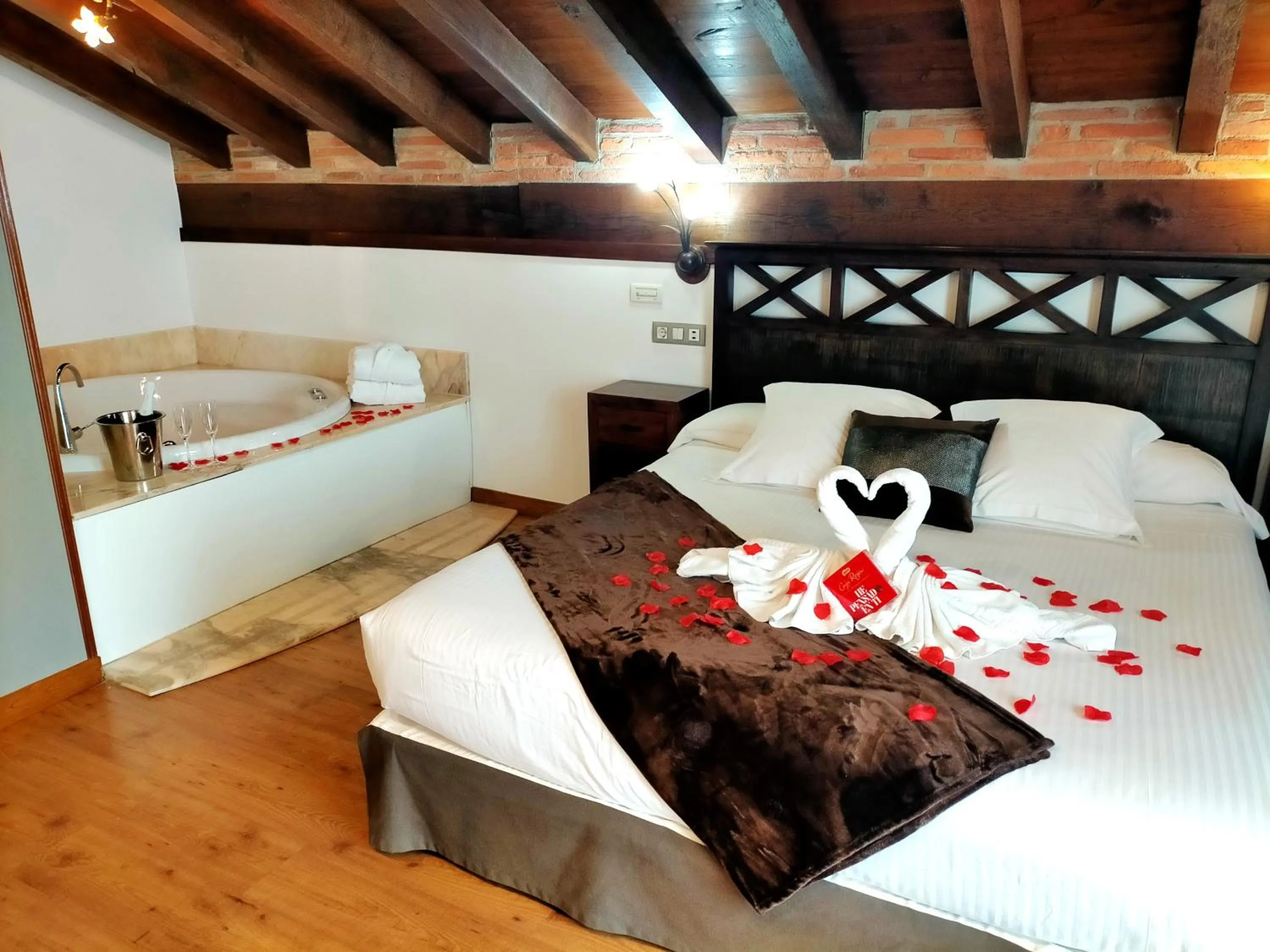 Bed in Hotel Spa San Marcos