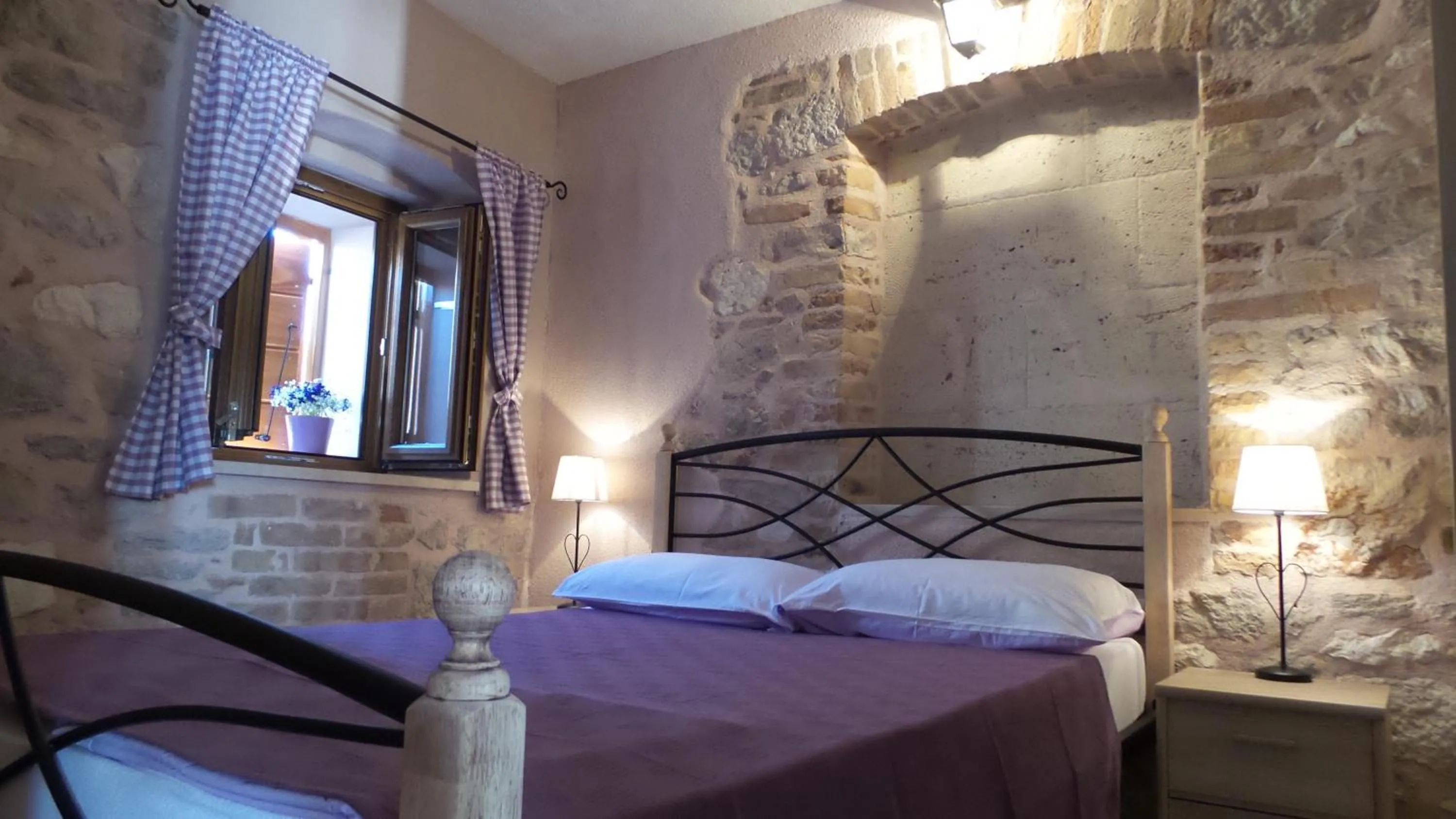 Bedroom, Bed in Apartments Dvor