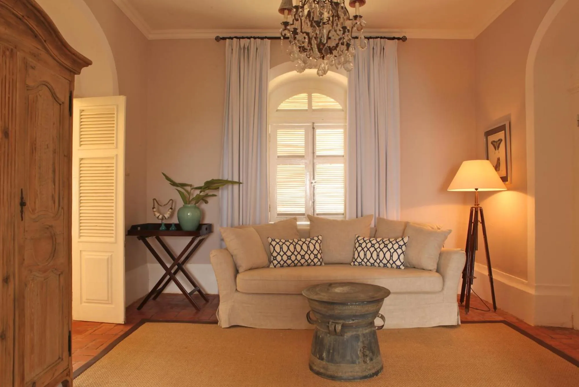 Living room in Belo Monte Hotel and Museum