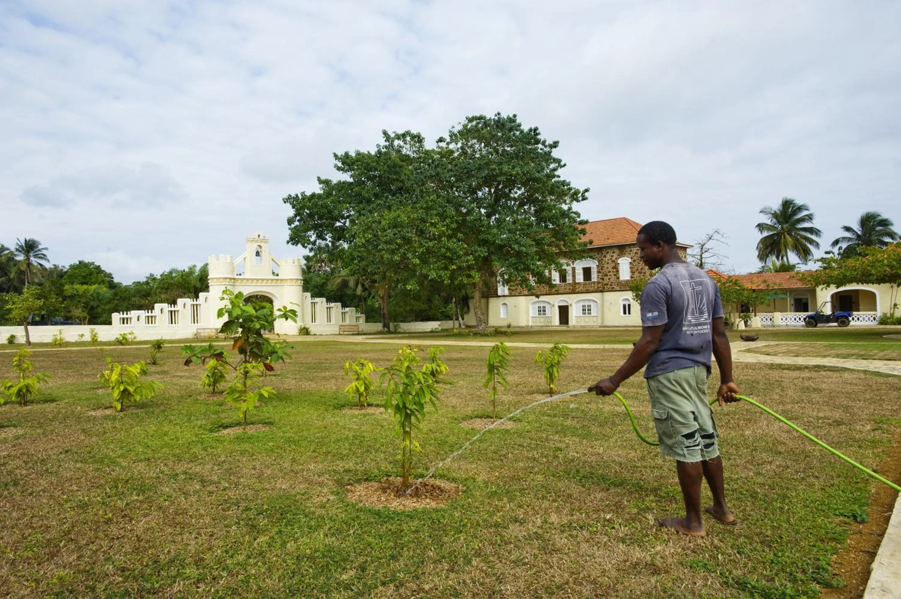 People in Belo Monte Hotel and Museum