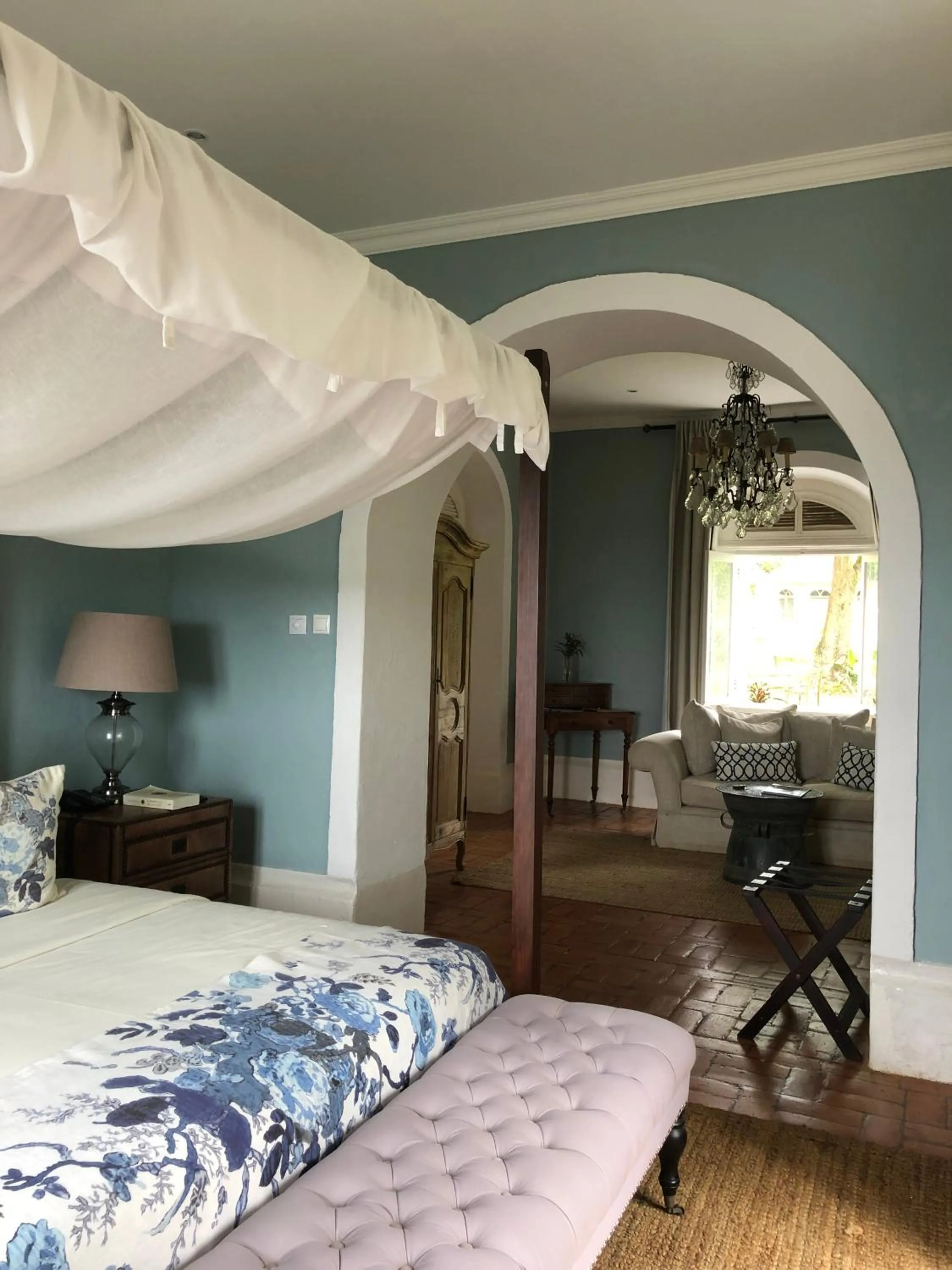 Seating area in Belo Monte Hotel and Museum