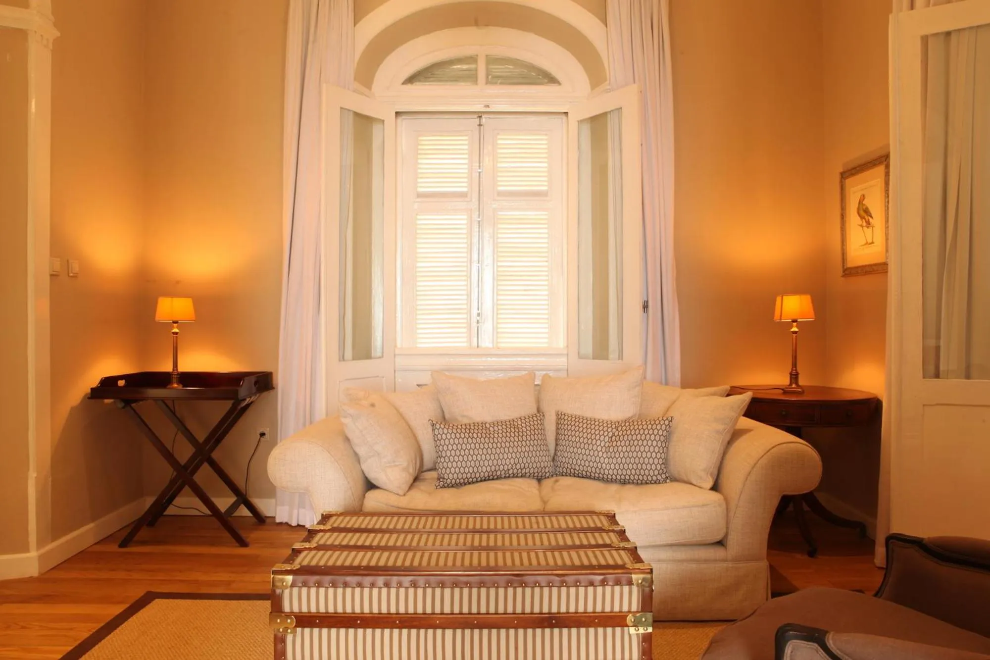 Living room in Belo Monte Hotel and Museum