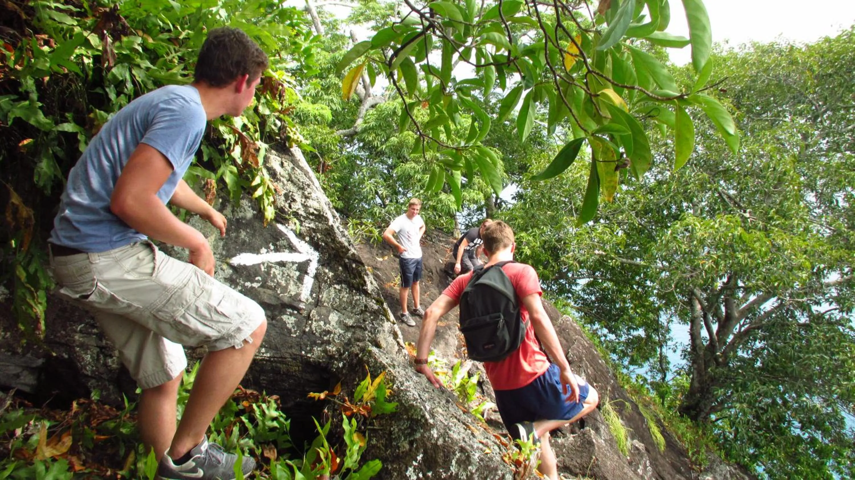 People in Belo Monte Hotel and Museum
