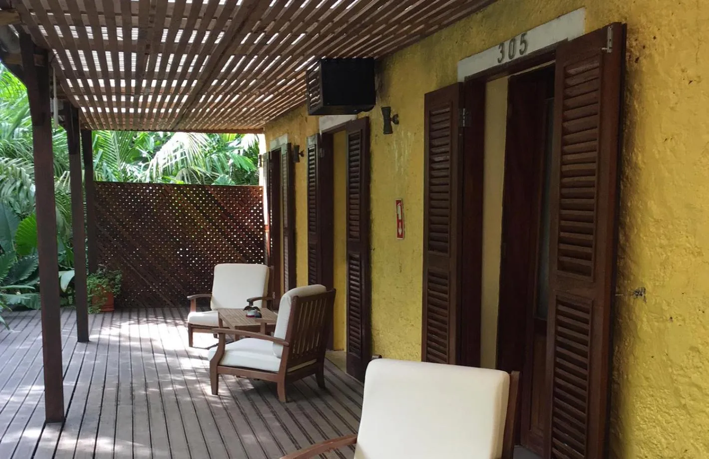 Patio in Belo Monte Hotel and Museum
