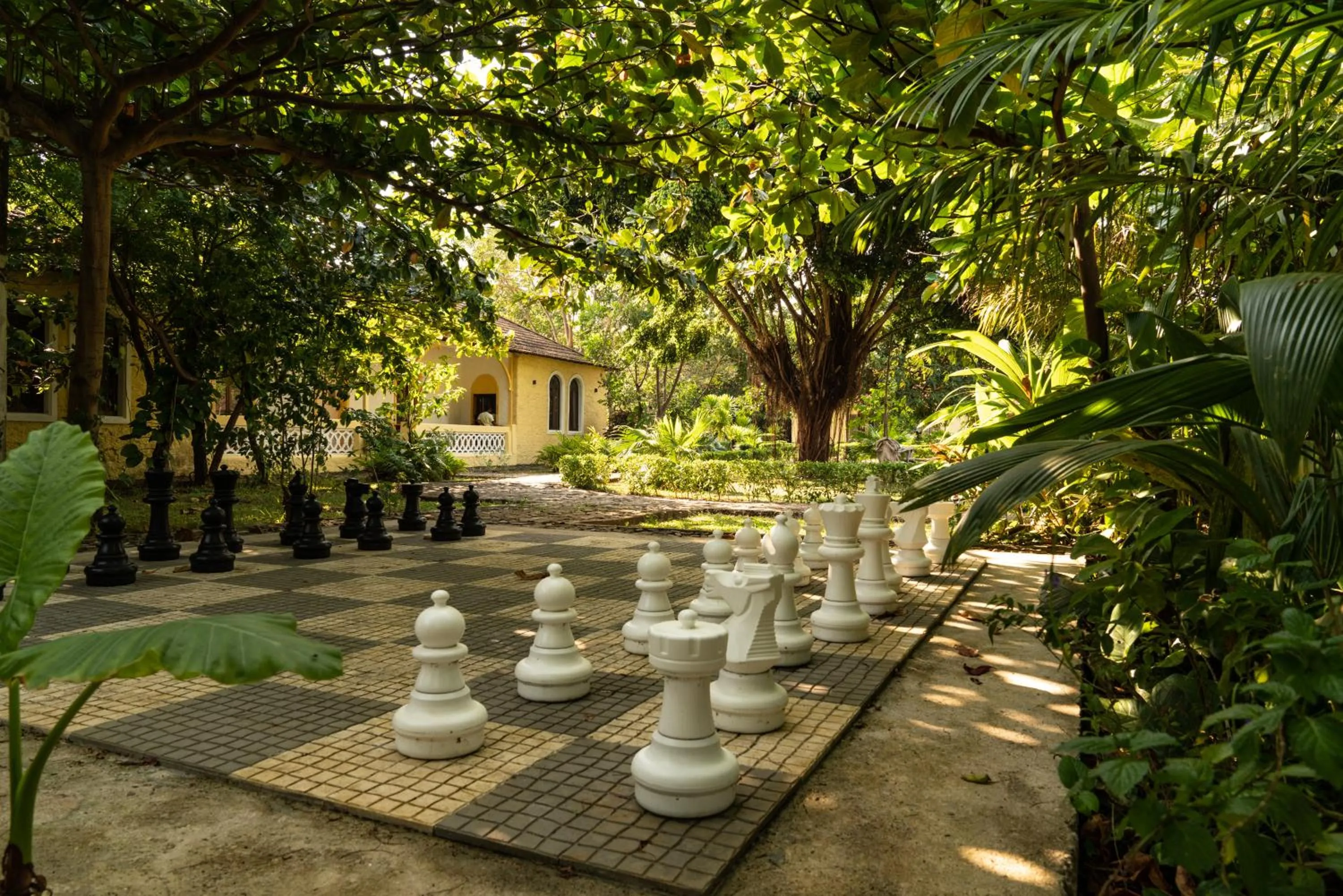 Patio in Belo Monte Hotel and Museum