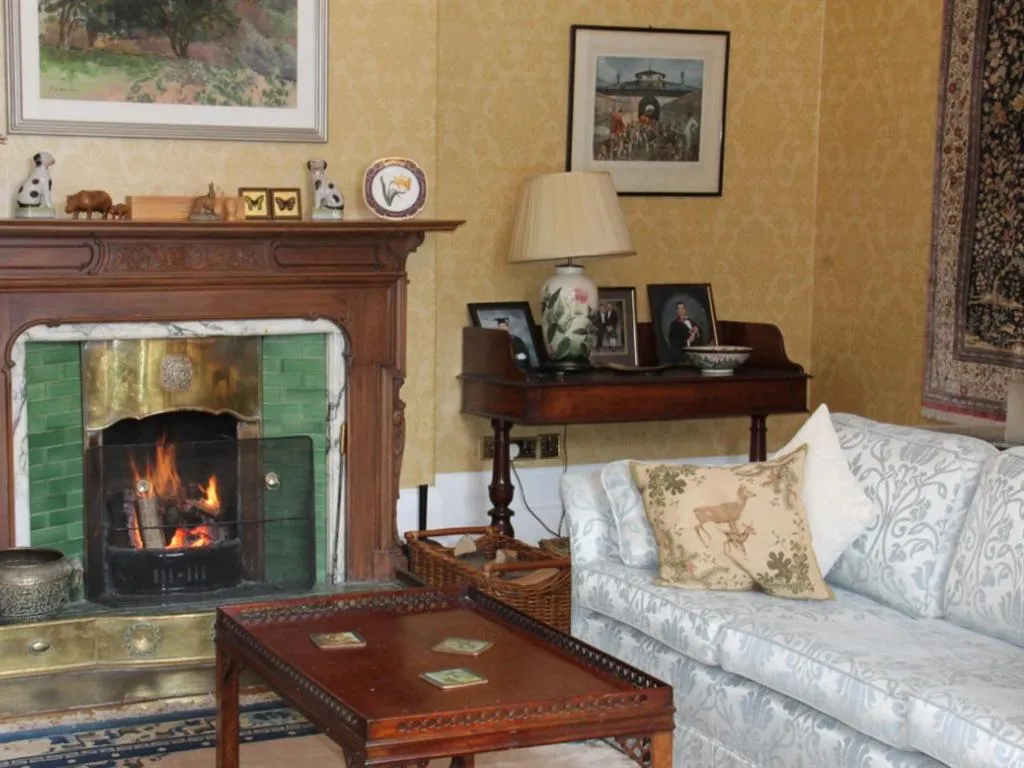 Living room in Burnhopeside Hall