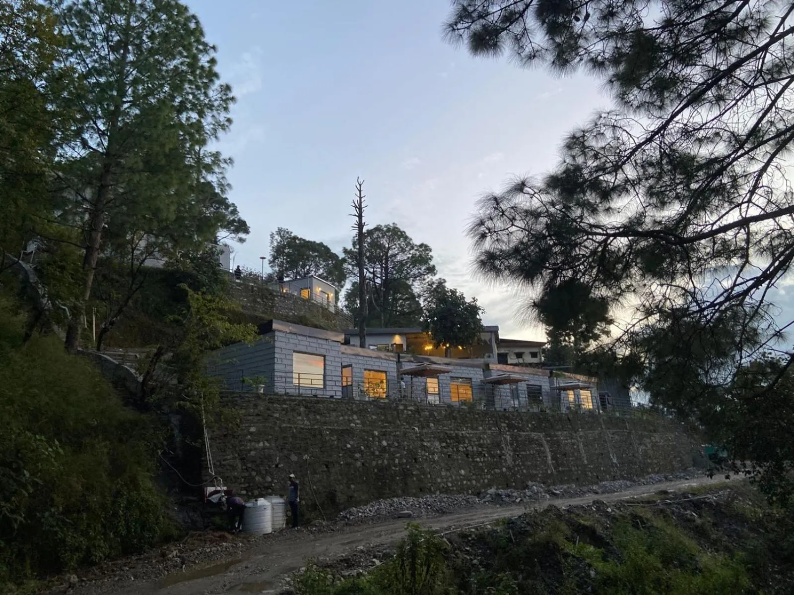 Property building in Anupraas Resort