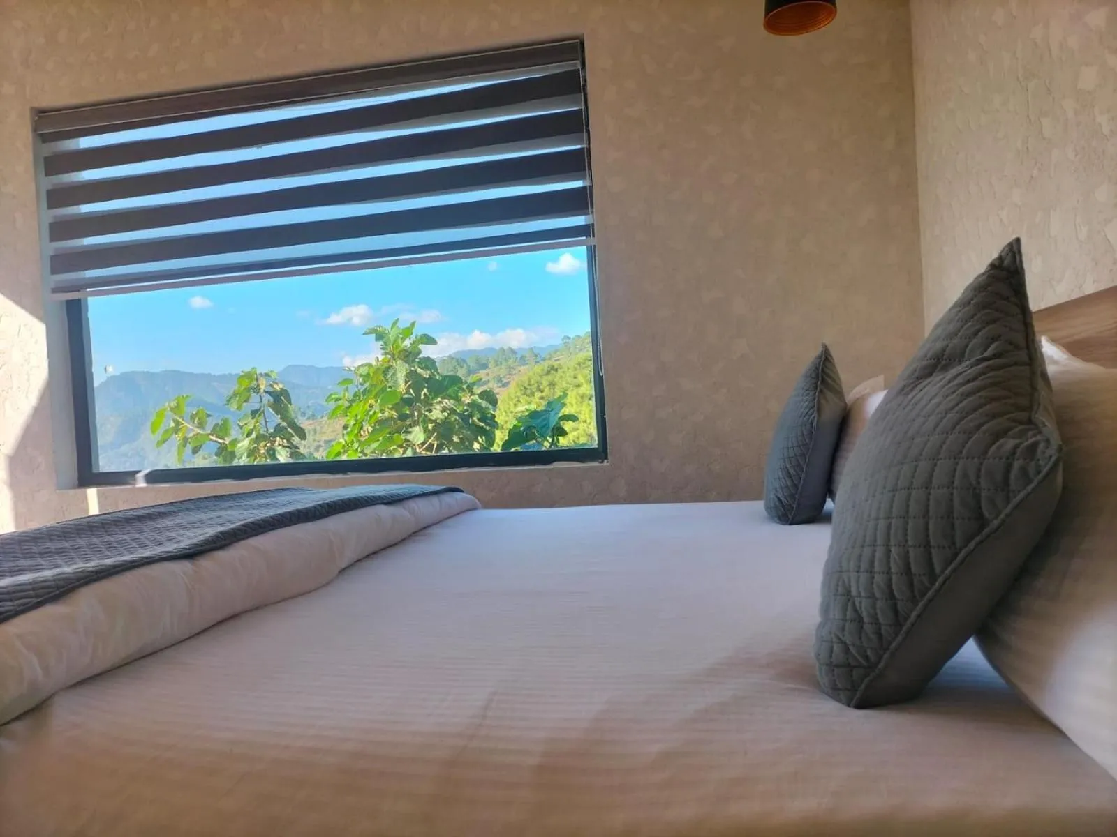Mountain view, Bed in Anupraas Resort