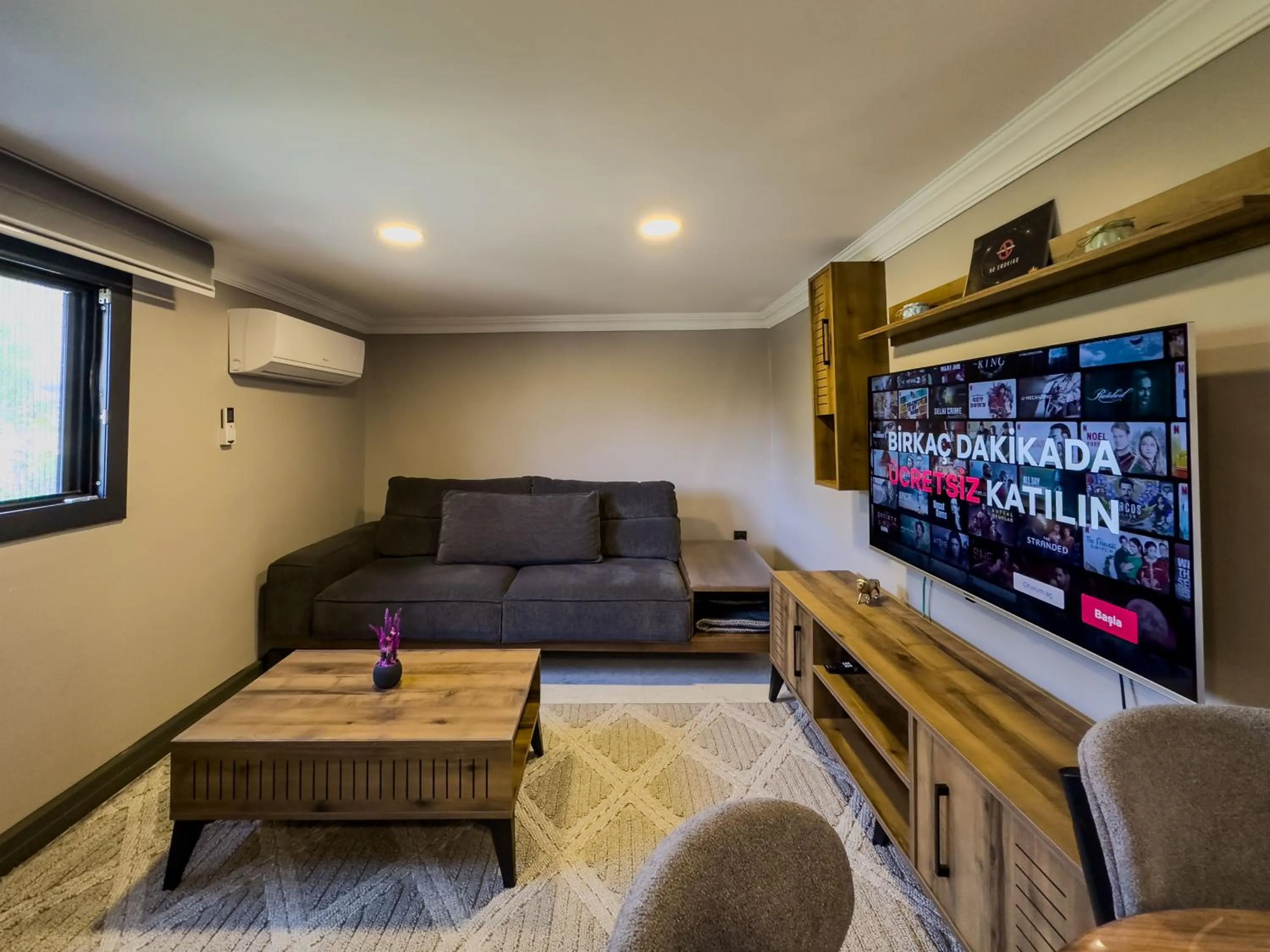 Communal lounge/ TV room in Belek 07 Luxury Suites Only For Family