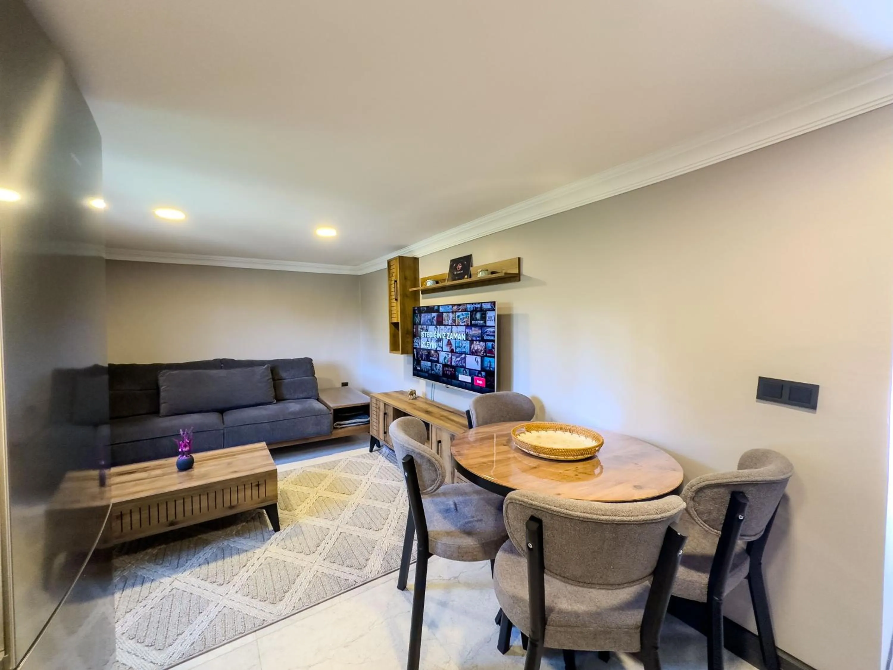 Communal lounge/ TV room in Belek 07 Luxury Suites Only For Family