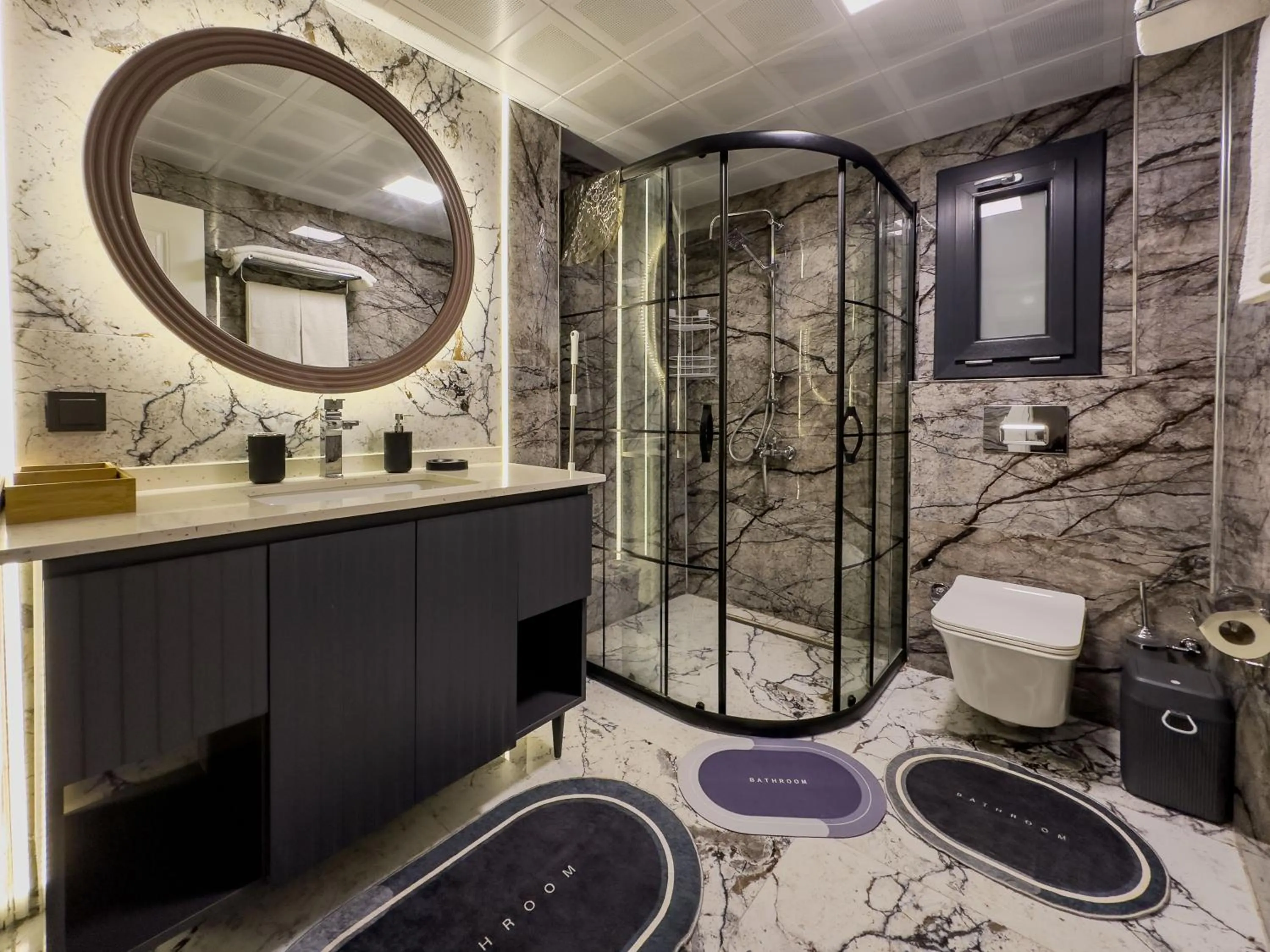 Bathroom in Belek 07 Luxury Suites Only For Family