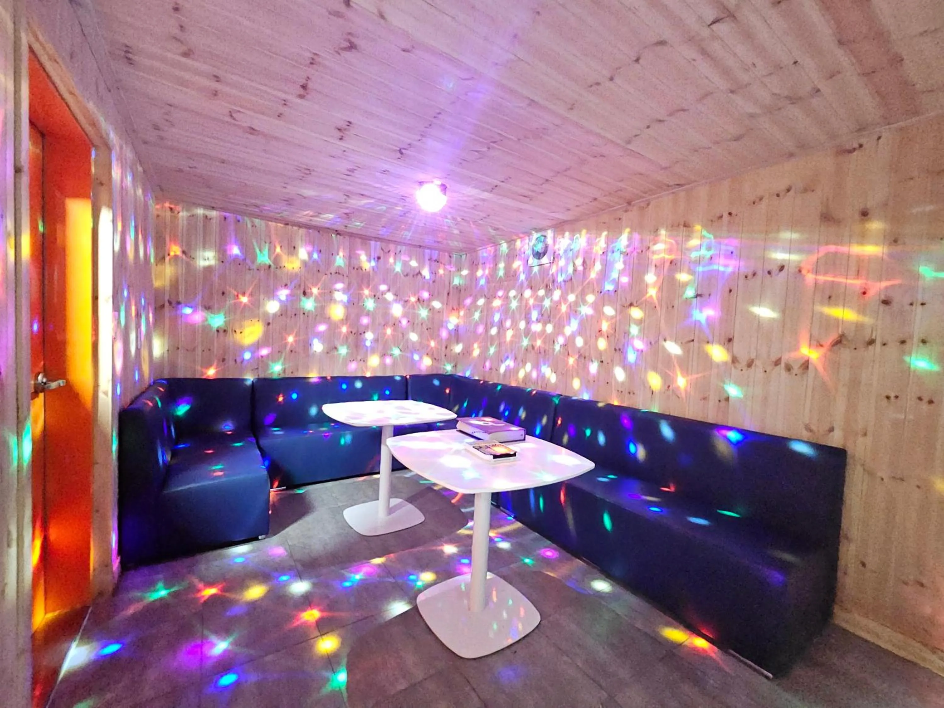 Karaoke in Galaxy X Hotel Type Caravan Glamping & Pension