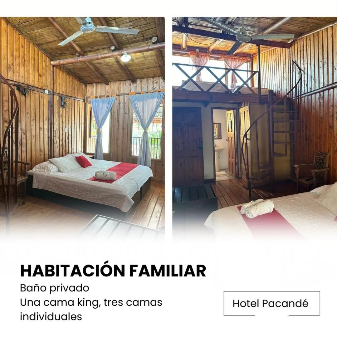 Bed in Hotel Pacande B&B