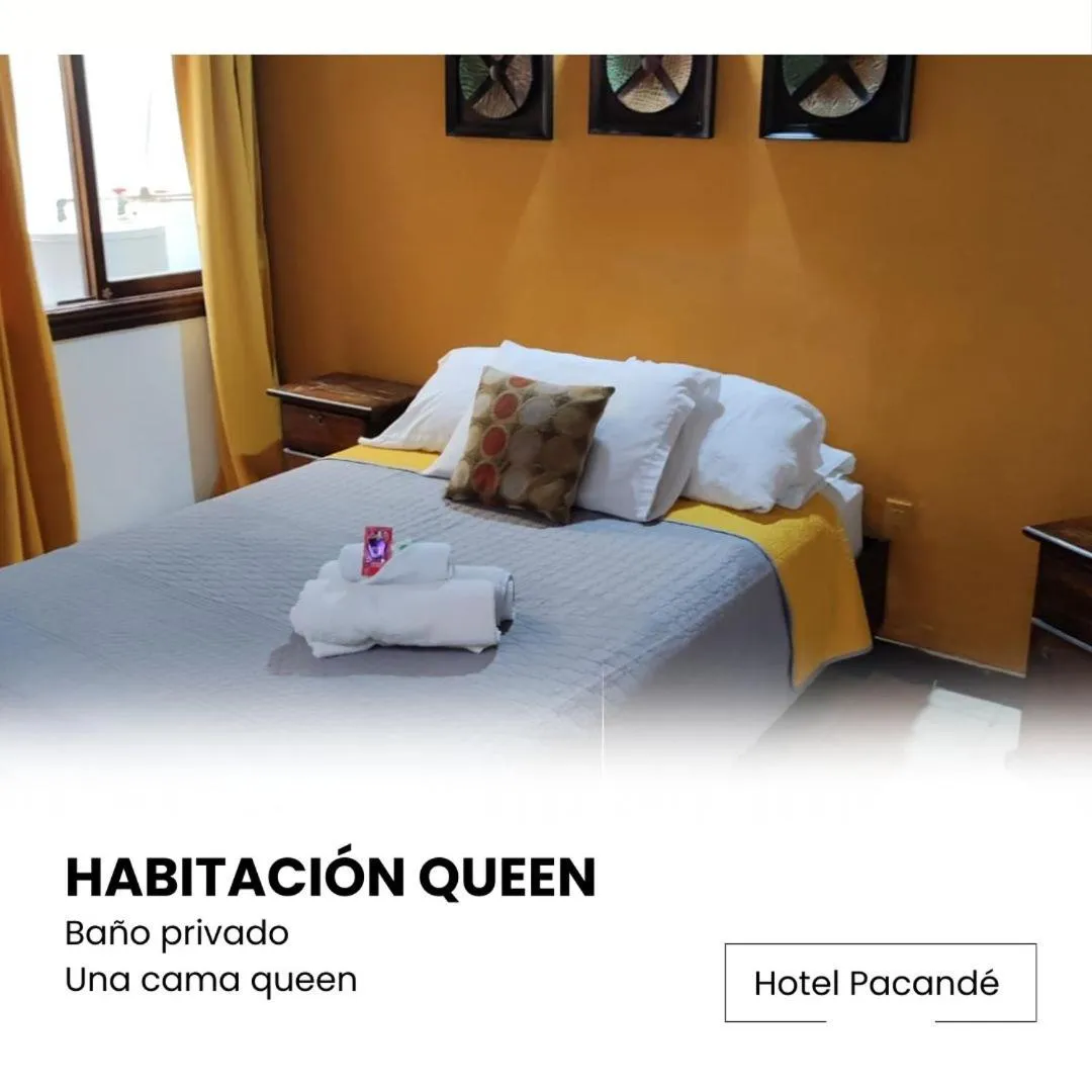 Bed in Hotel Pacande B&B