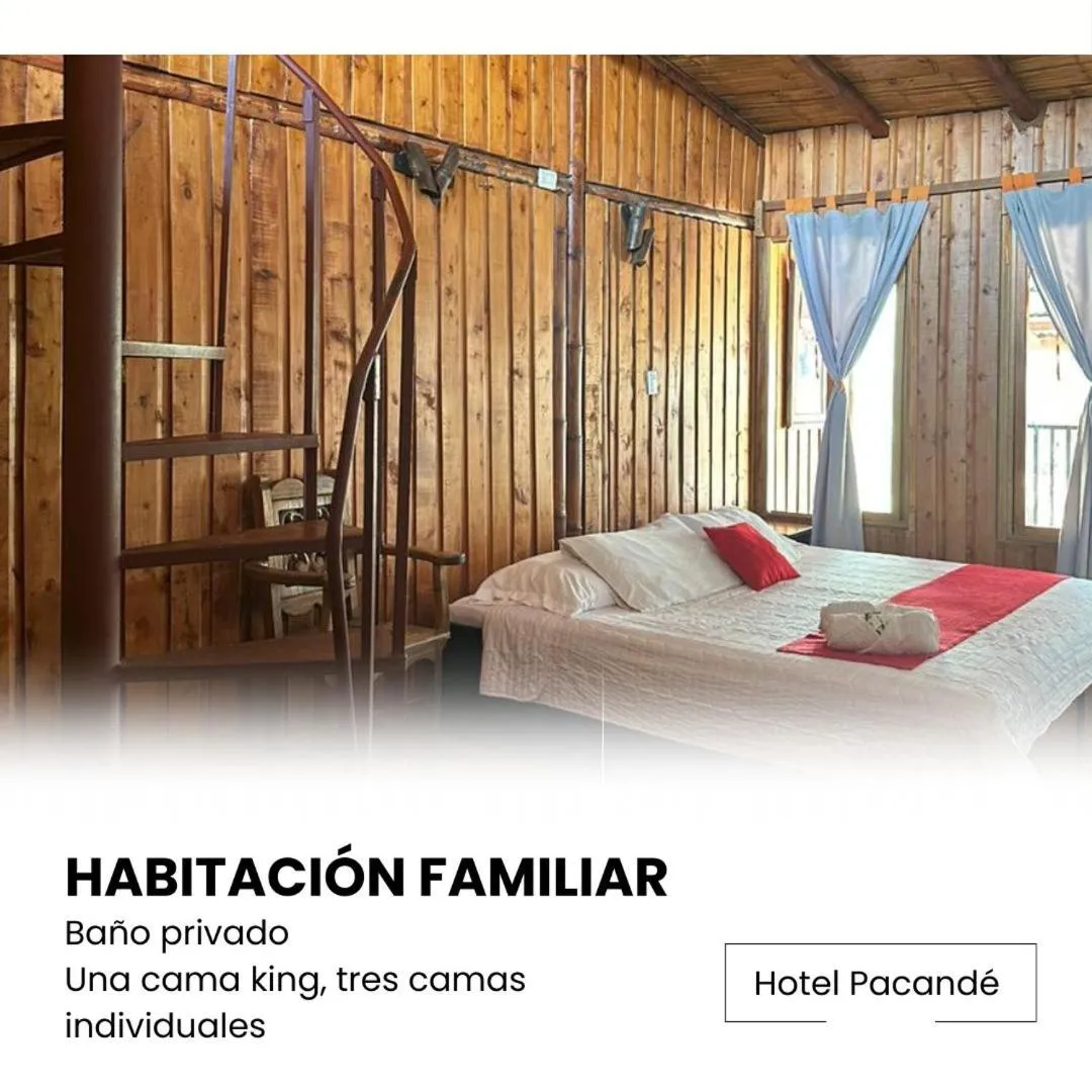 Bed in Hotel Pacande B&B