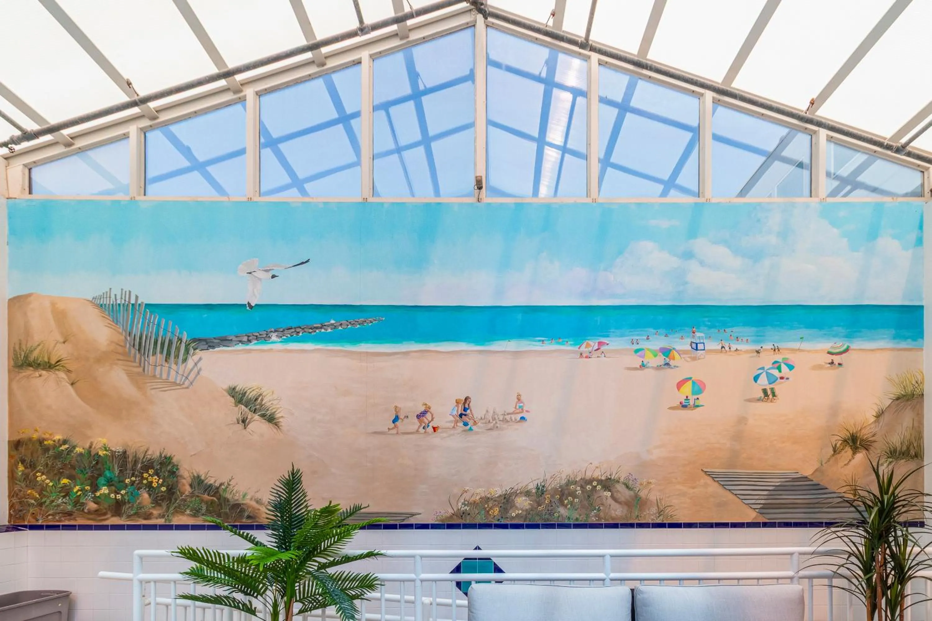 Pool view in Watson's Regency Suites