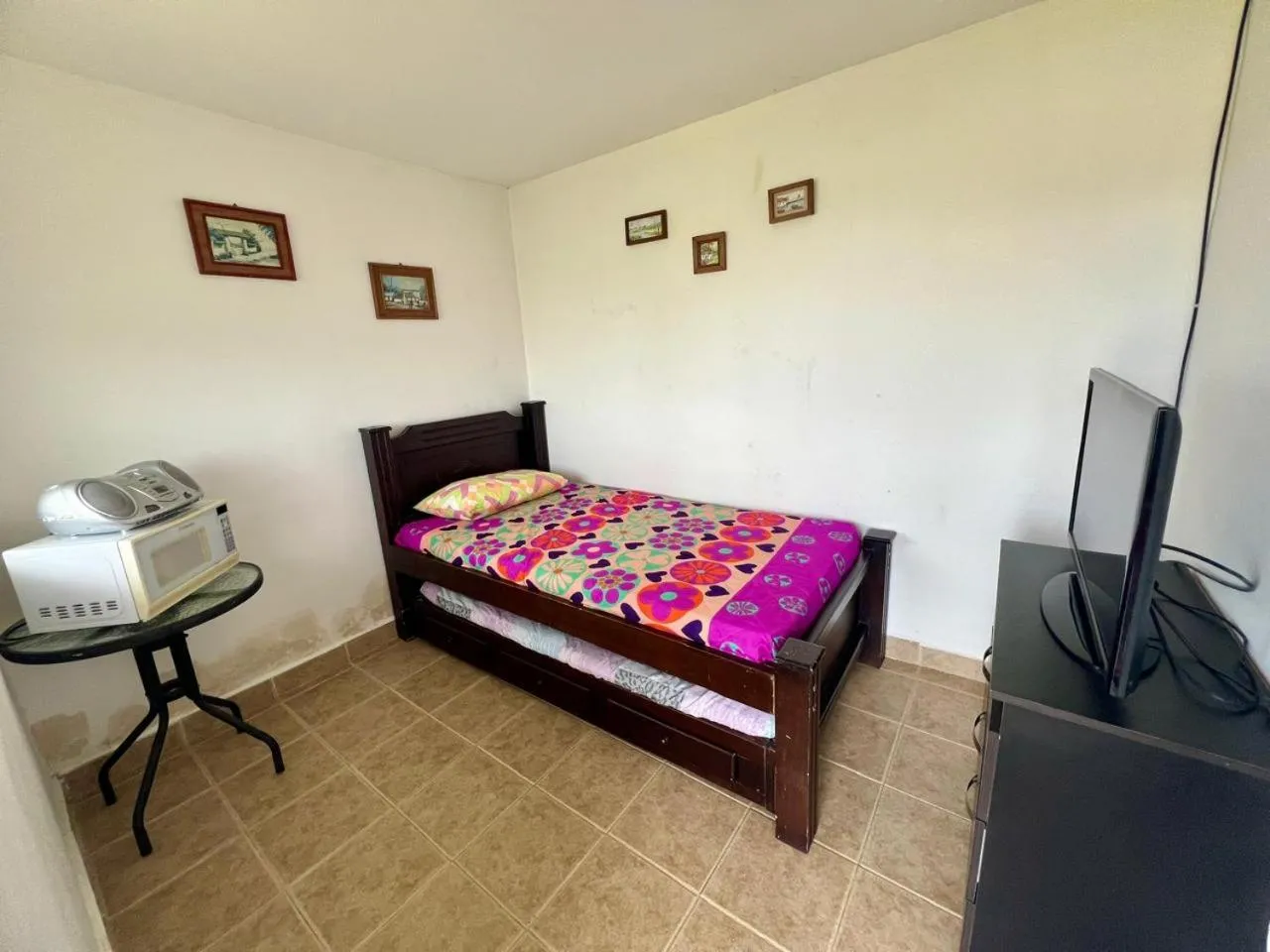 Bed in Loge Cabaña peñol-Guatape
