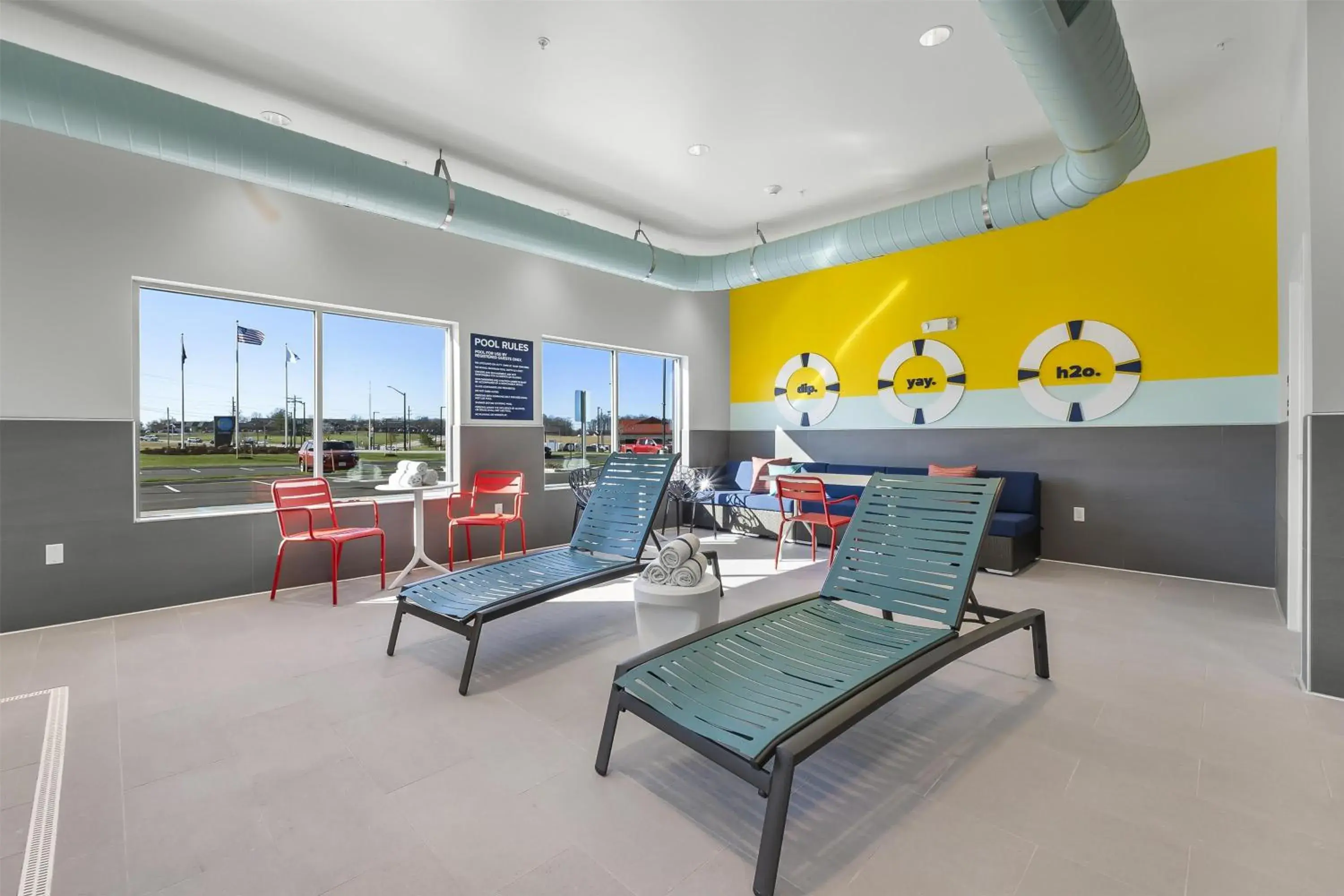 Pool view in Tru By Hilton Cape Girardeau Pool view in Tru By Hilton Cape Girardeau