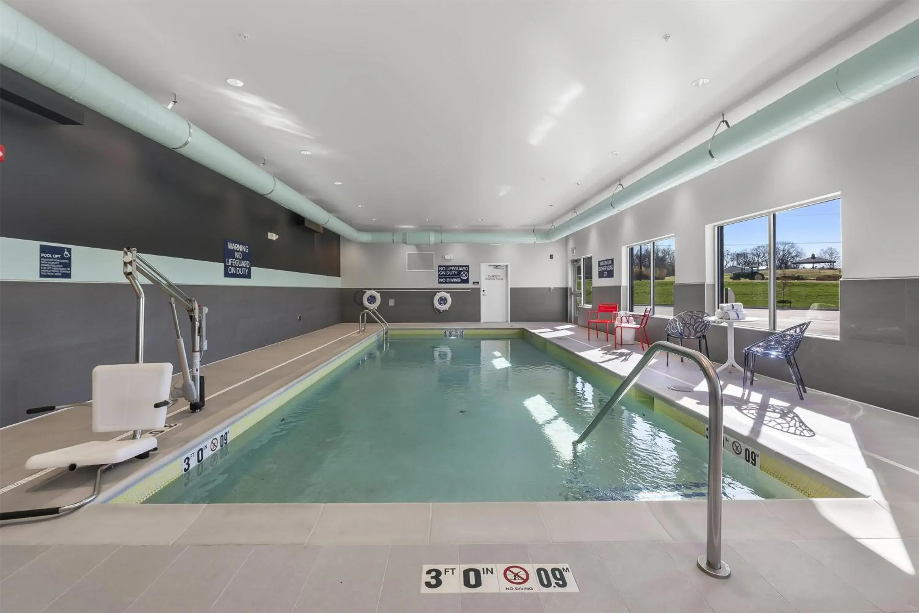 Pool view in Tru By Hilton Cape Girardeau Pool view in Tru By Hilton Cape Girardeau