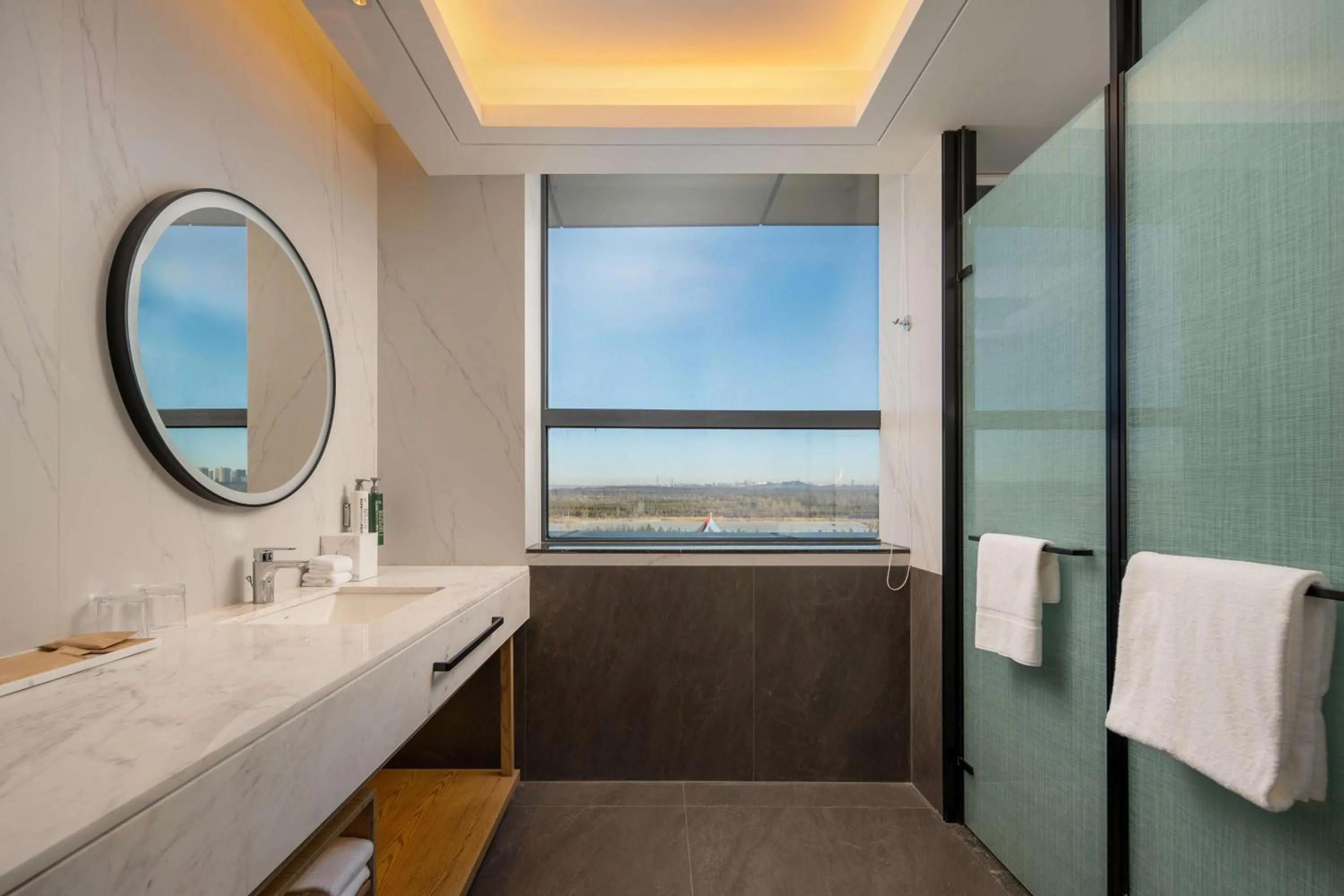 Bathroom in Hilton Garden Inn Ordos Kangbashi