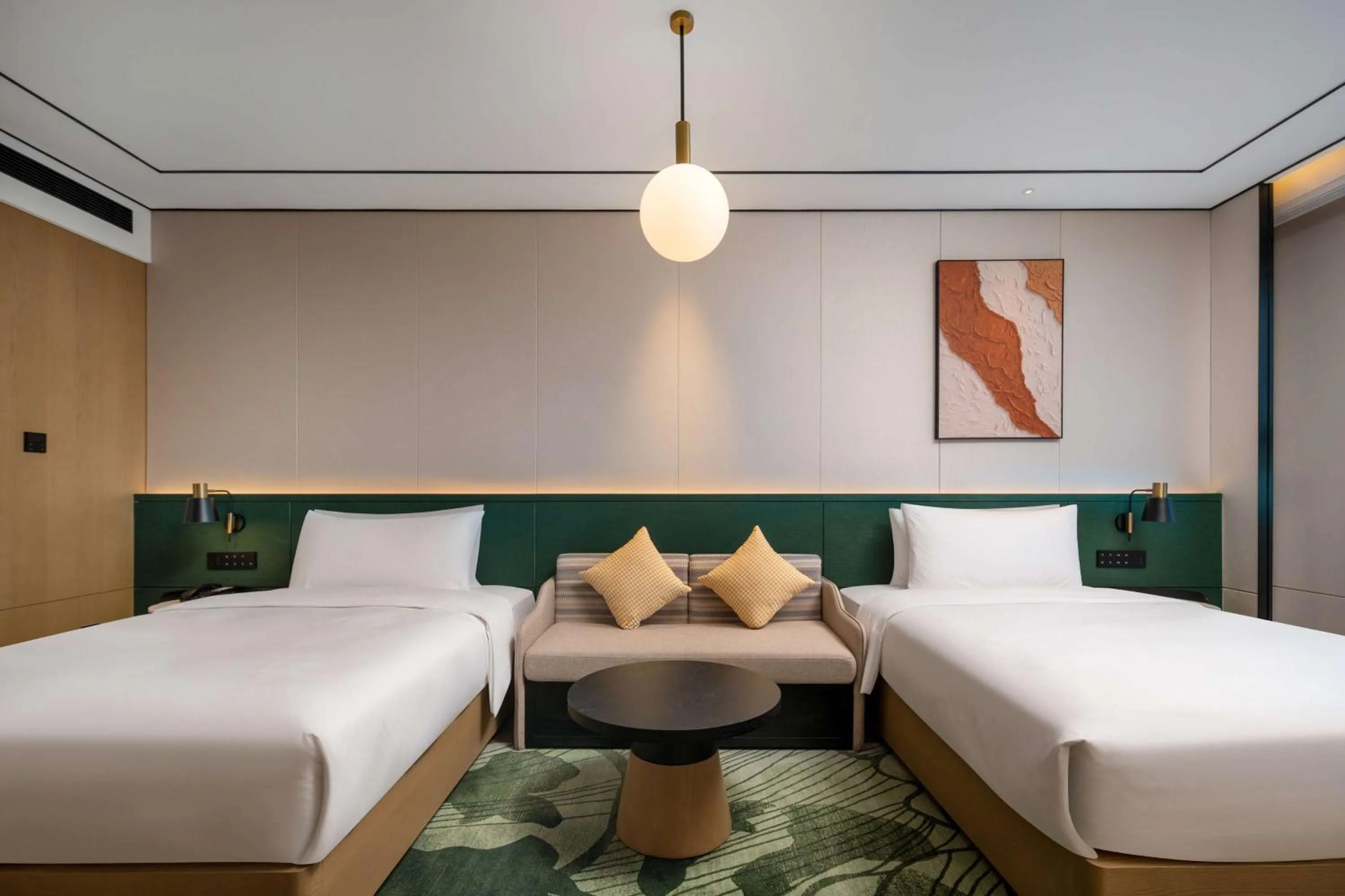 Bed in Hilton Garden Inn Ordos Kangbashi