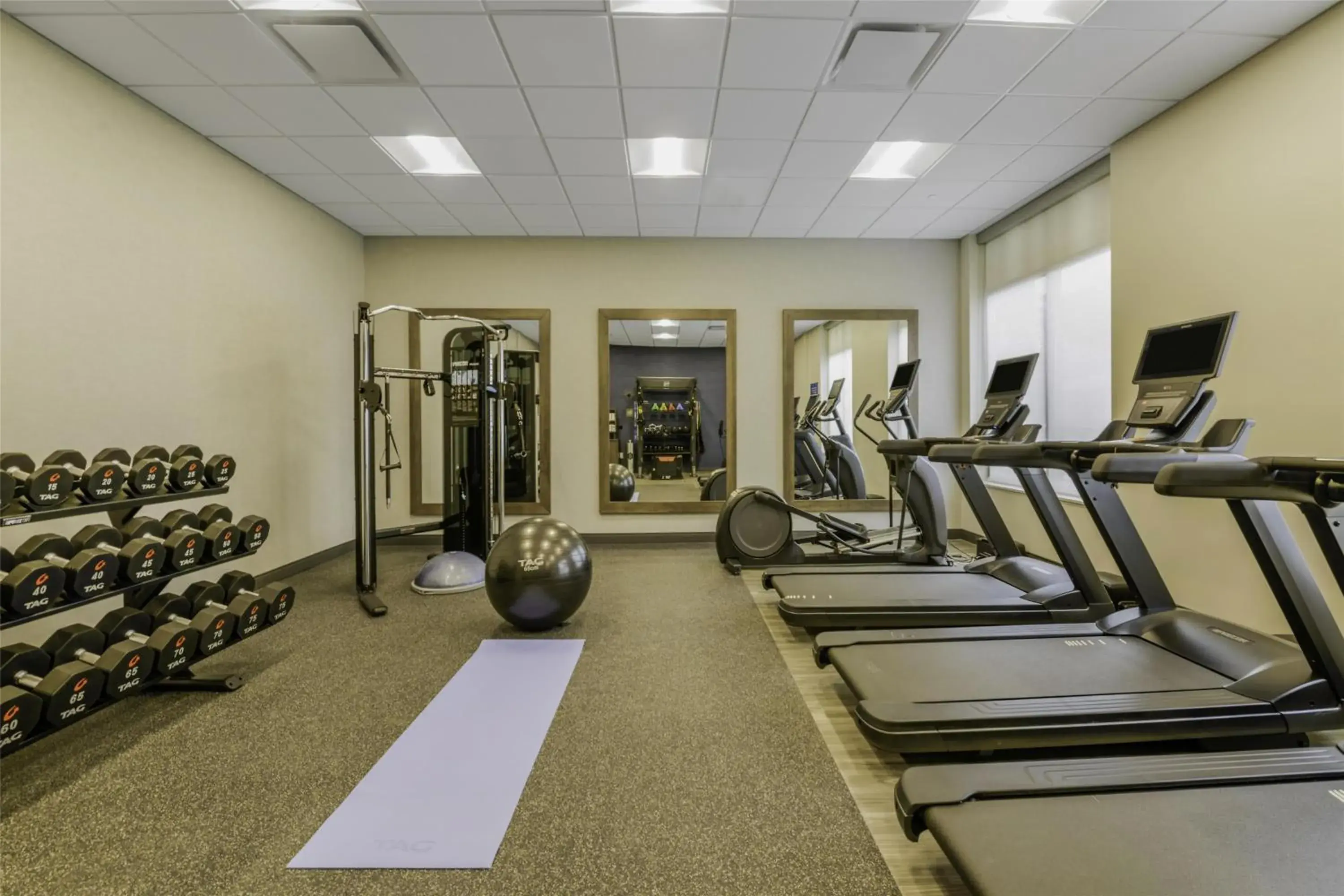 Fitness centre/facilities in Hampton Inn & Suites By Hilton Decatur Fitness centre/facilities in Hampton Inn & Suites By Hilton Decatur