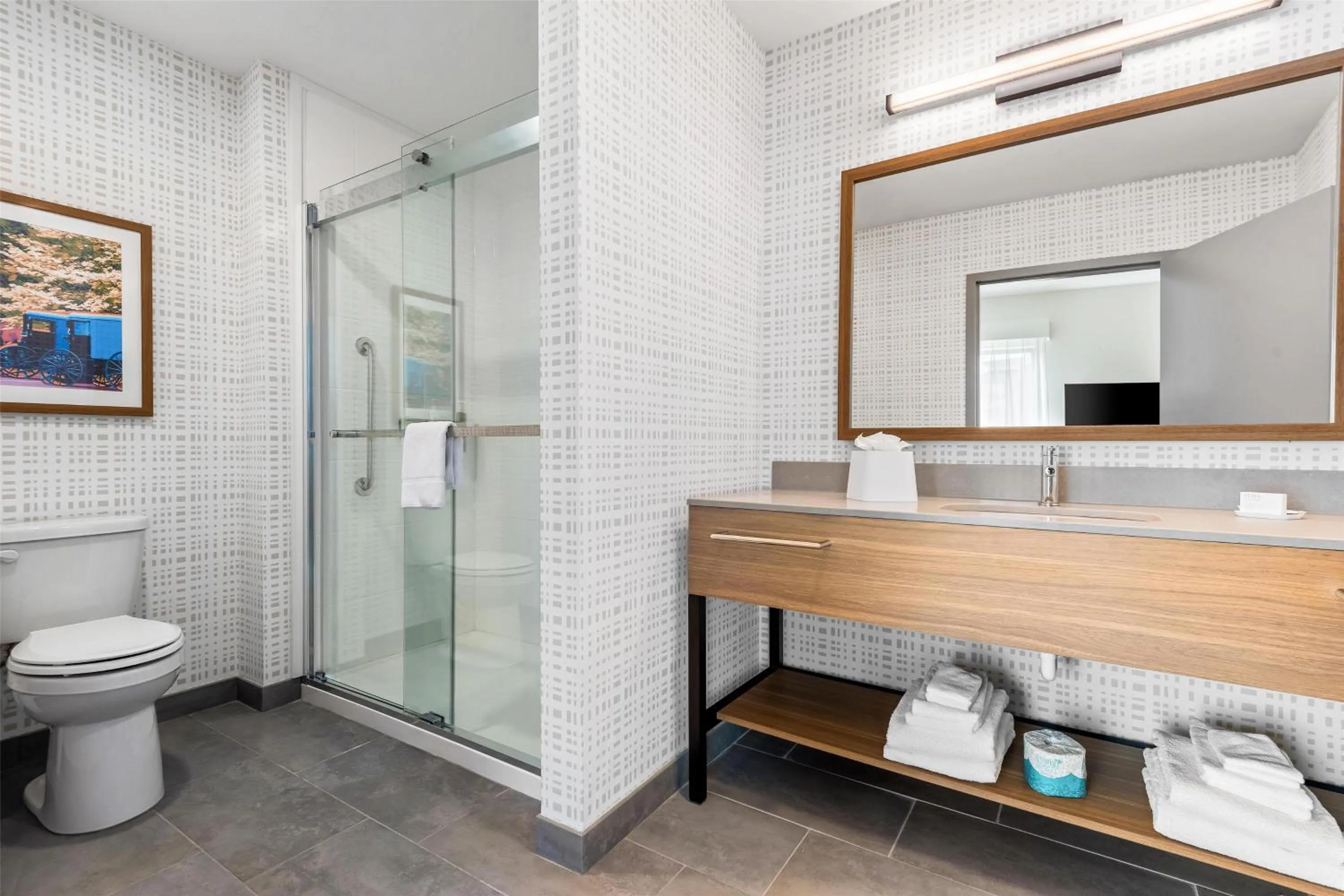 Bathroom in Hampton Inn & Suites Intercourse, Pa