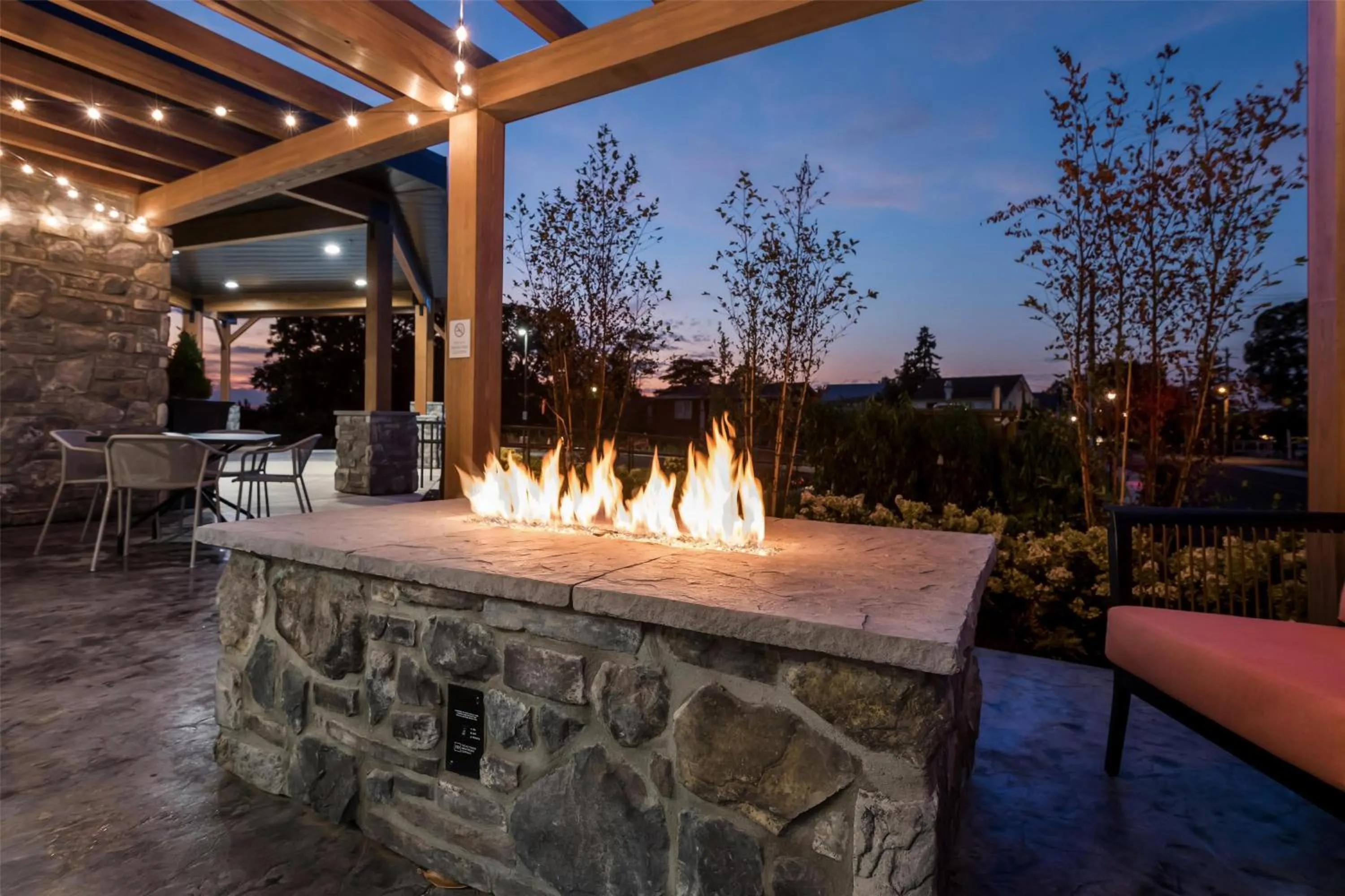 Patio in Hampton Inn & Suites Intercourse, Pa