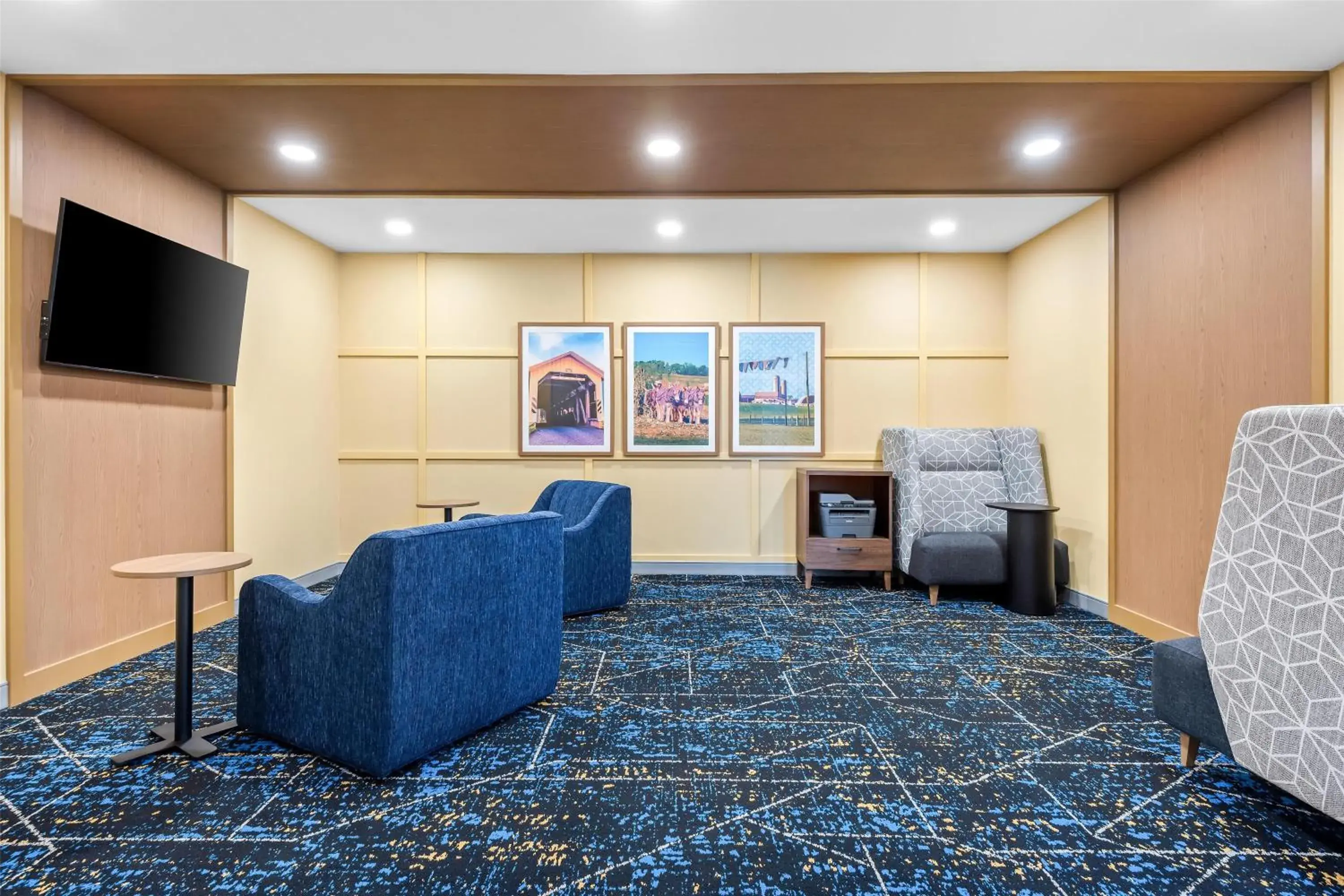 Lobby or reception in Hampton Inn & Suites Intercourse, Pa Lobby or reception in Hampton Inn & Suites Intercourse, Pa