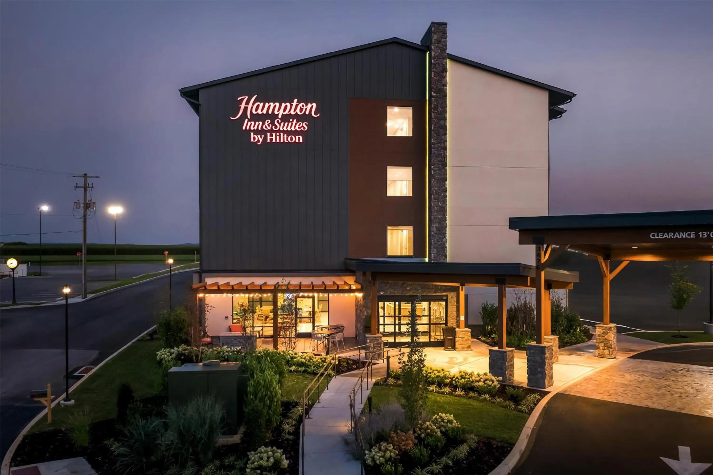 Property building in Hampton Inn & Suites Intercourse, Pa
