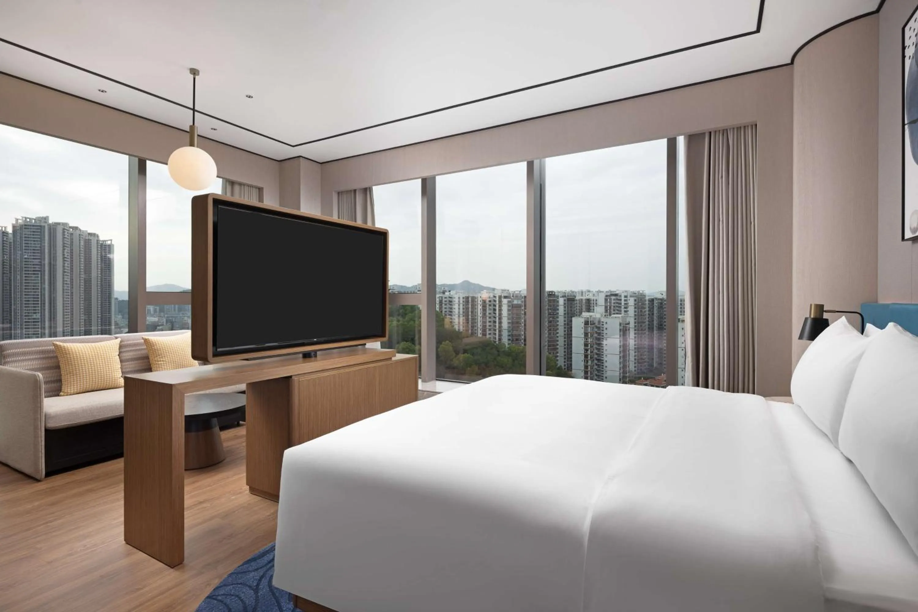 Bed in Hilton Garden Inn Shanwei Haibin Boulevard