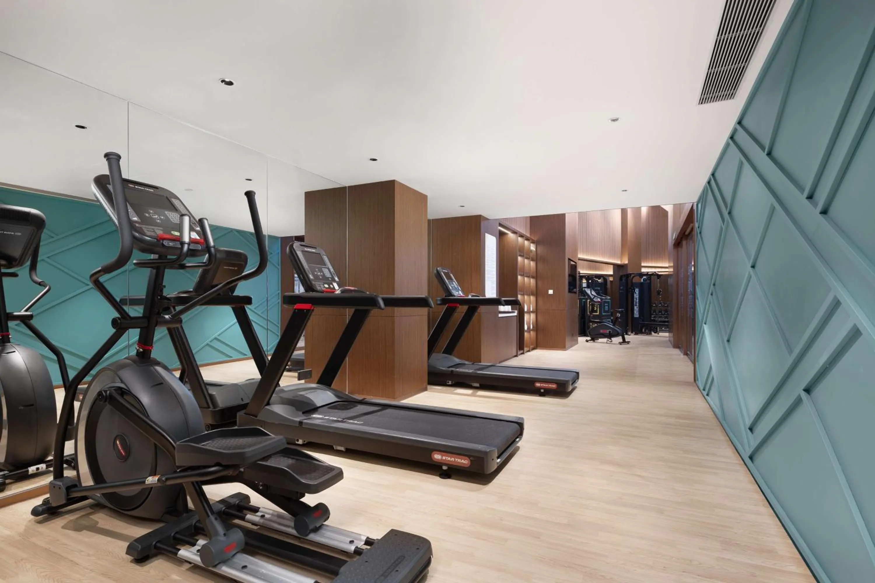 Fitness centre/facilities in Hilton Garden Inn Shanwei Haibin Boulevard