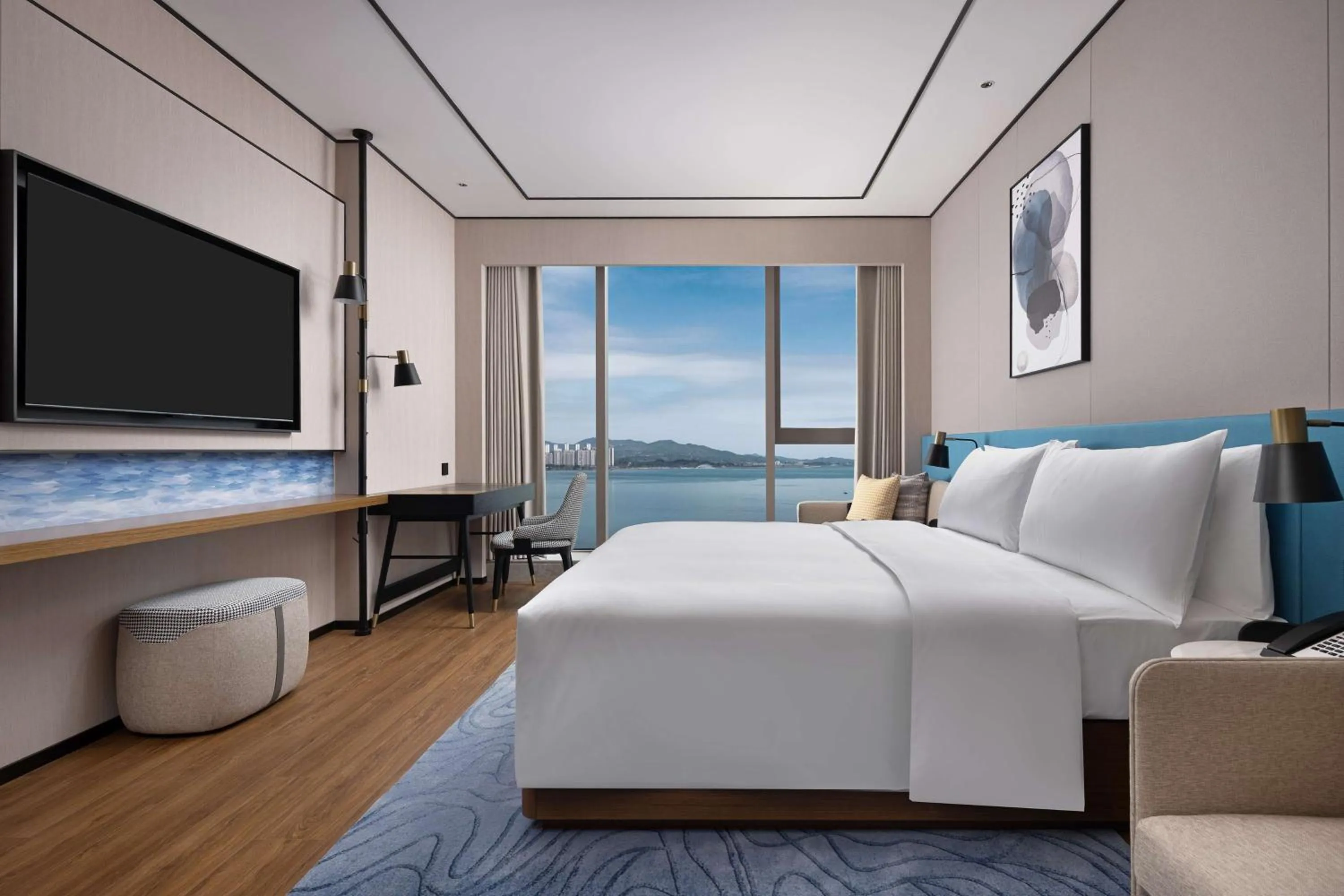 Bed in Hilton Garden Inn Shanwei Haibin Boulevard