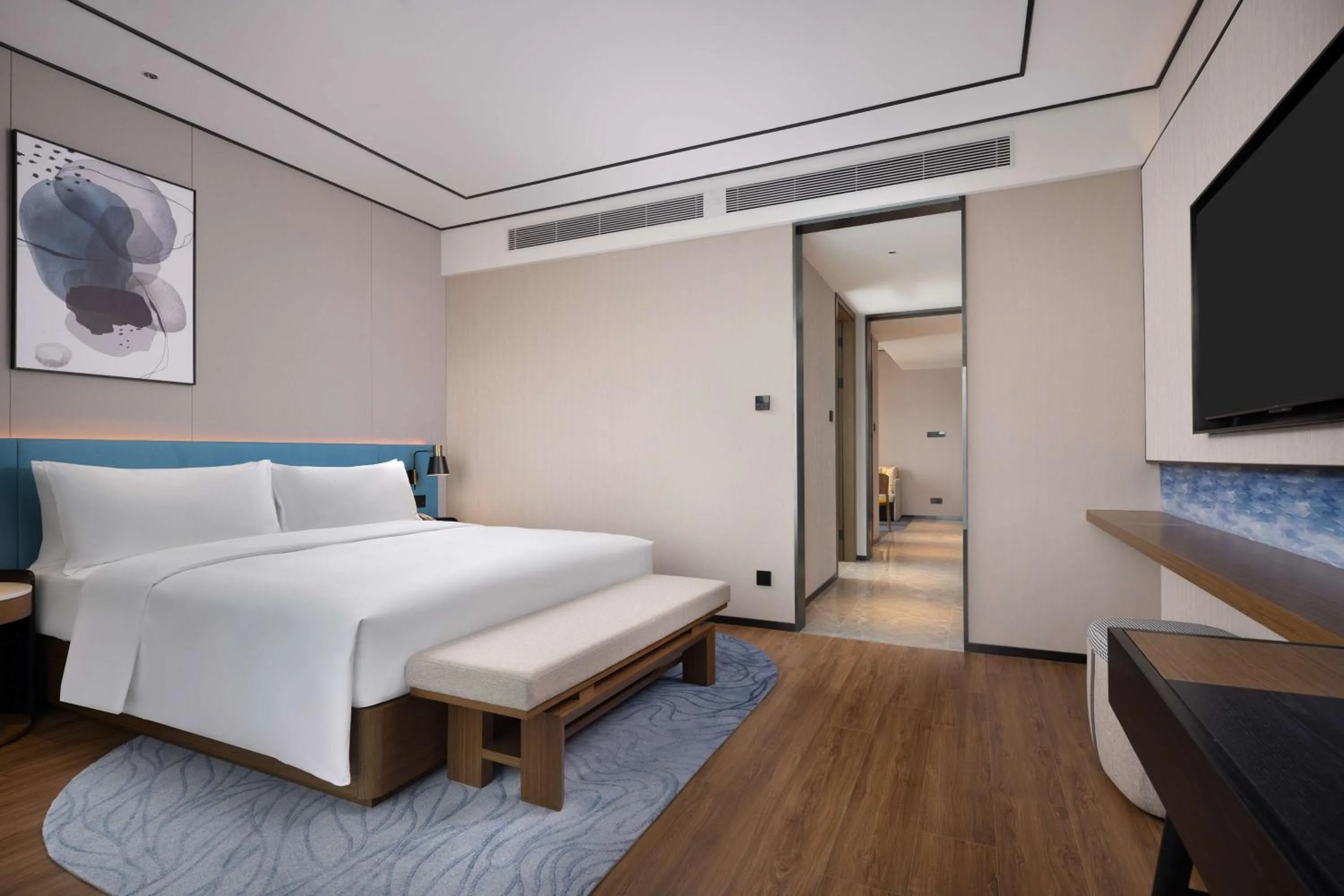 Bed in Hilton Garden Inn Shanwei Haibin Boulevard