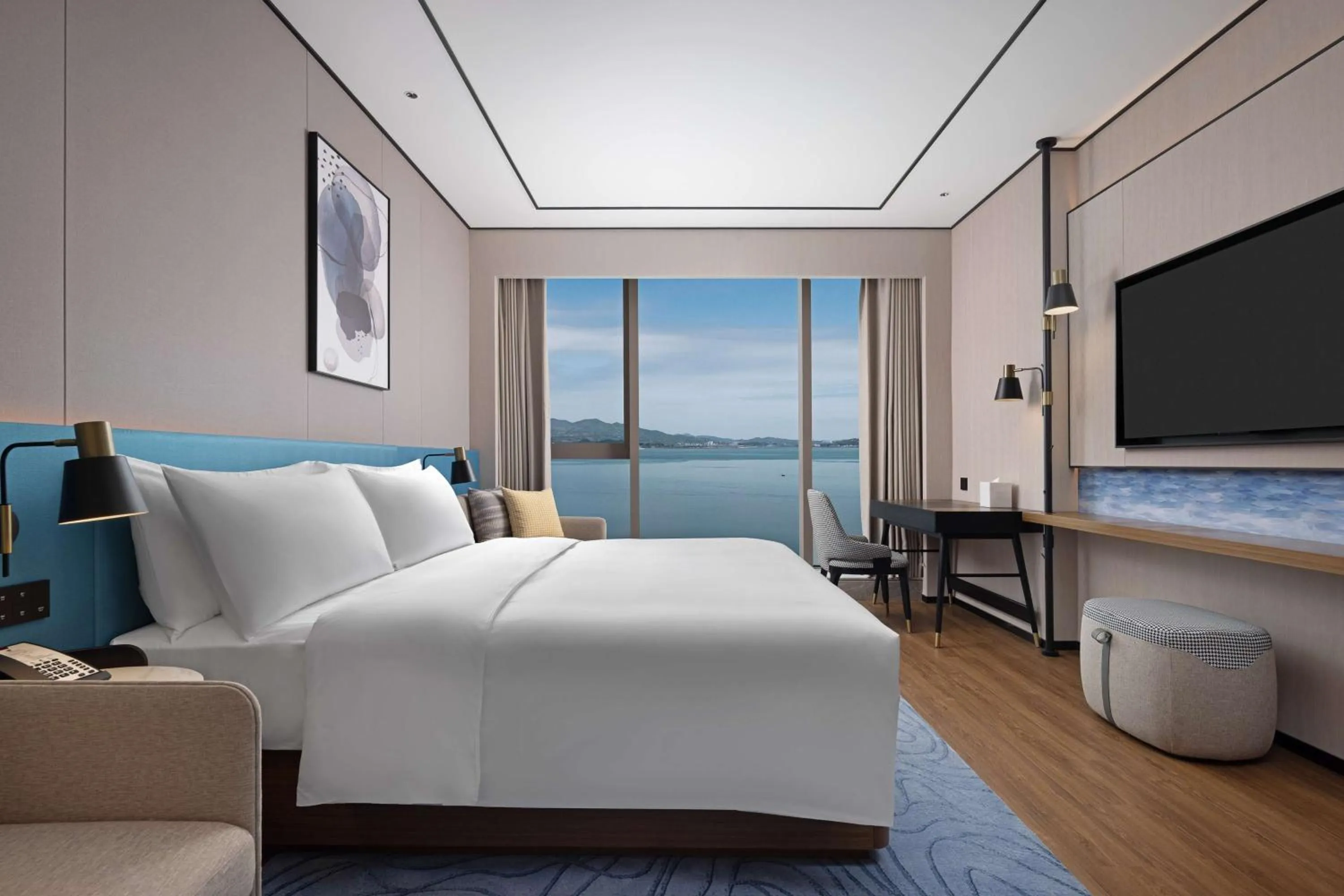 Bed in Hilton Garden Inn Shanwei Haibin Boulevard