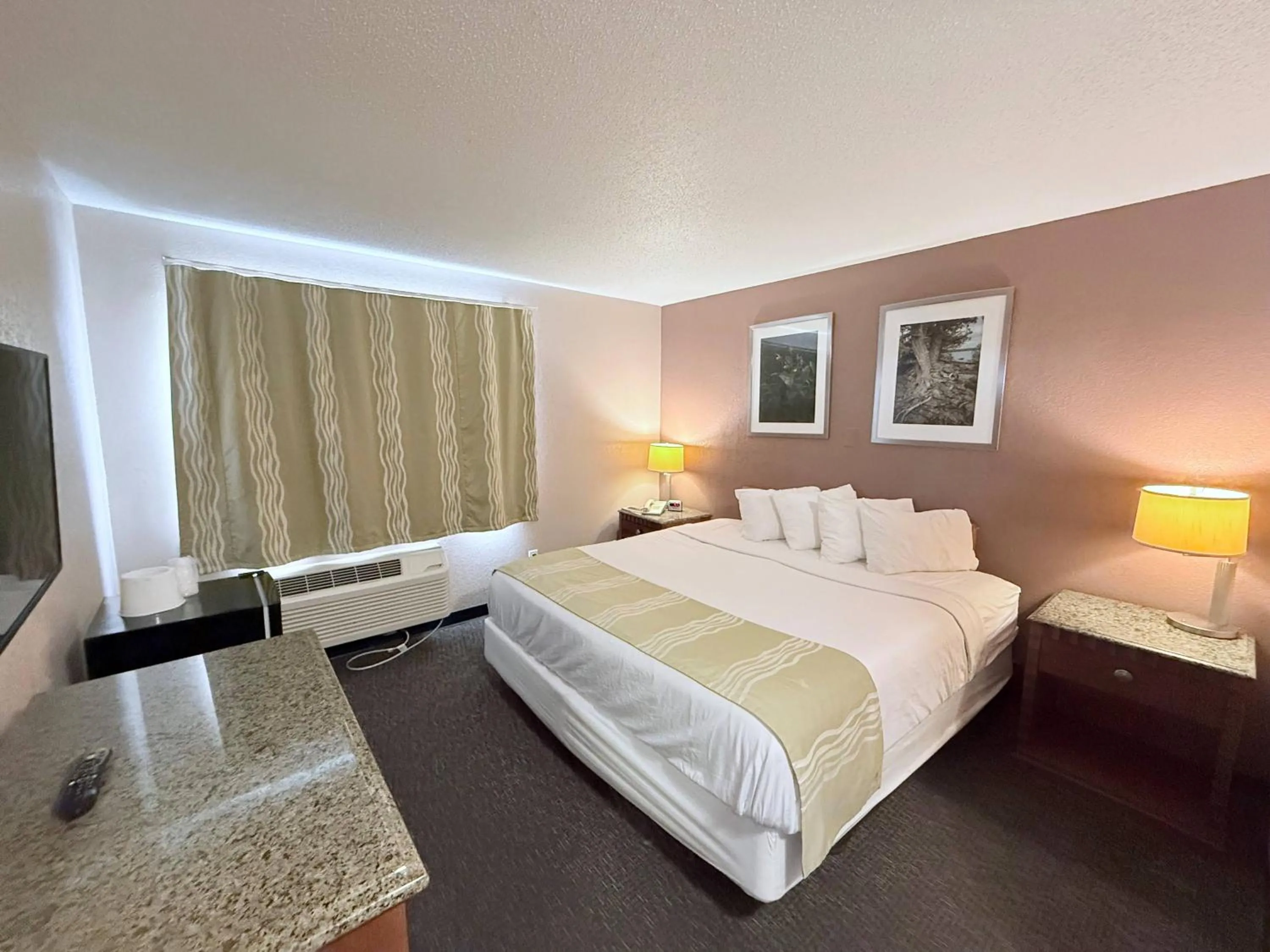 Bed in Bison Inn & Suites on University