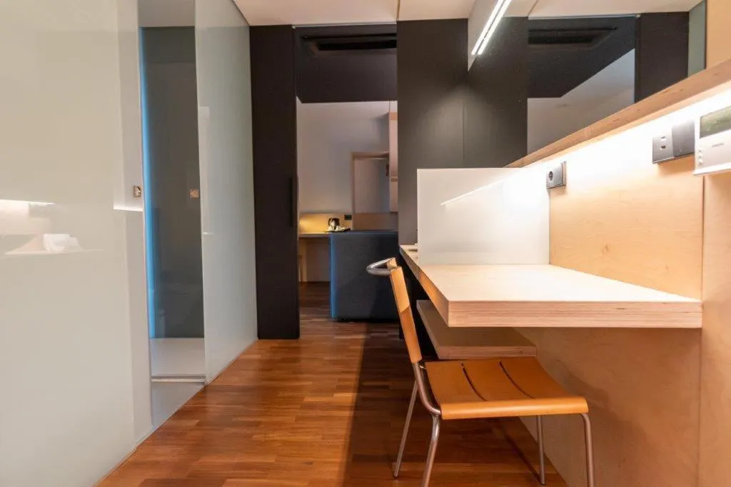 Seating area in ETH Irún