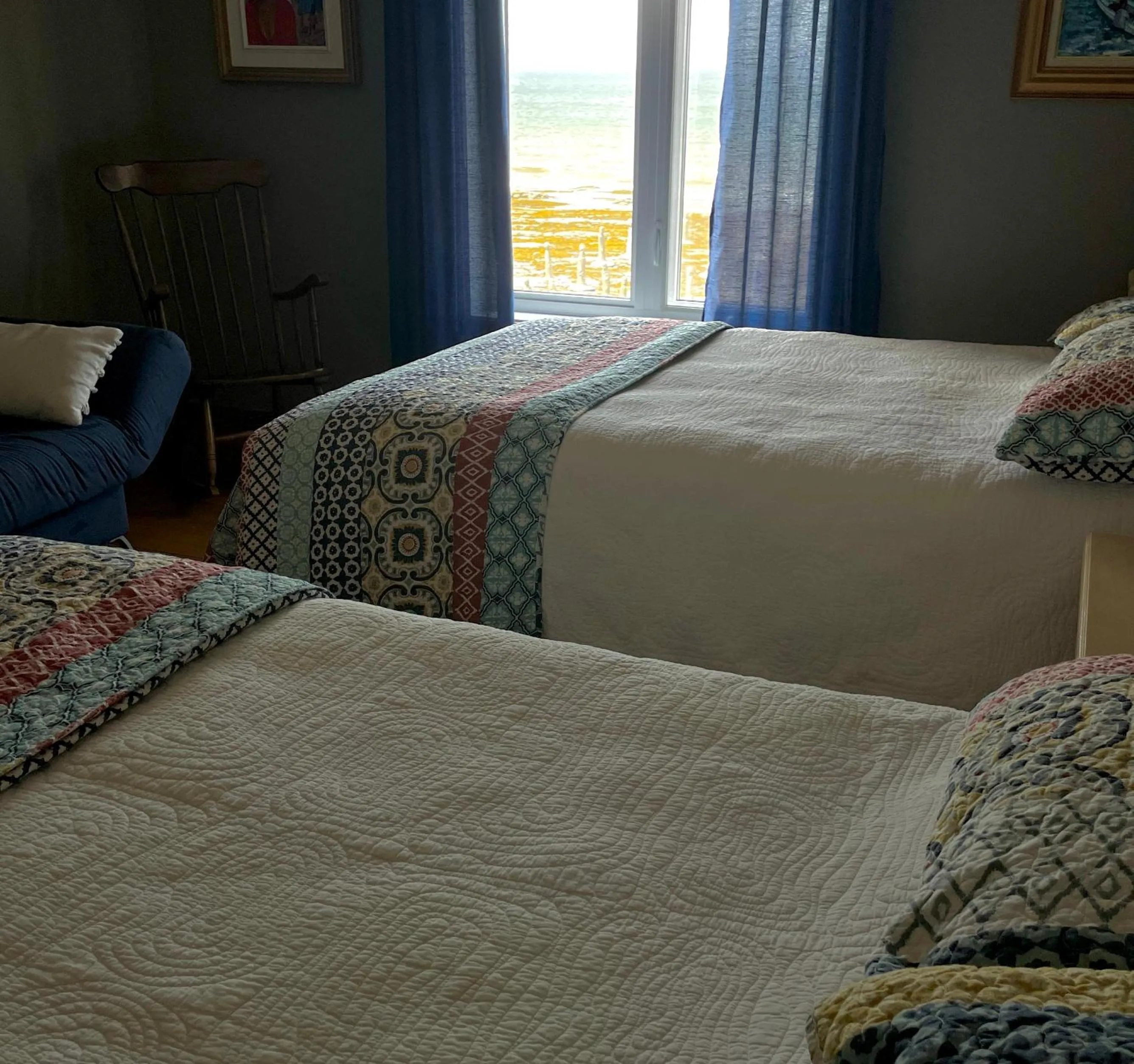 Bed in Auberge Marcel Gagnon