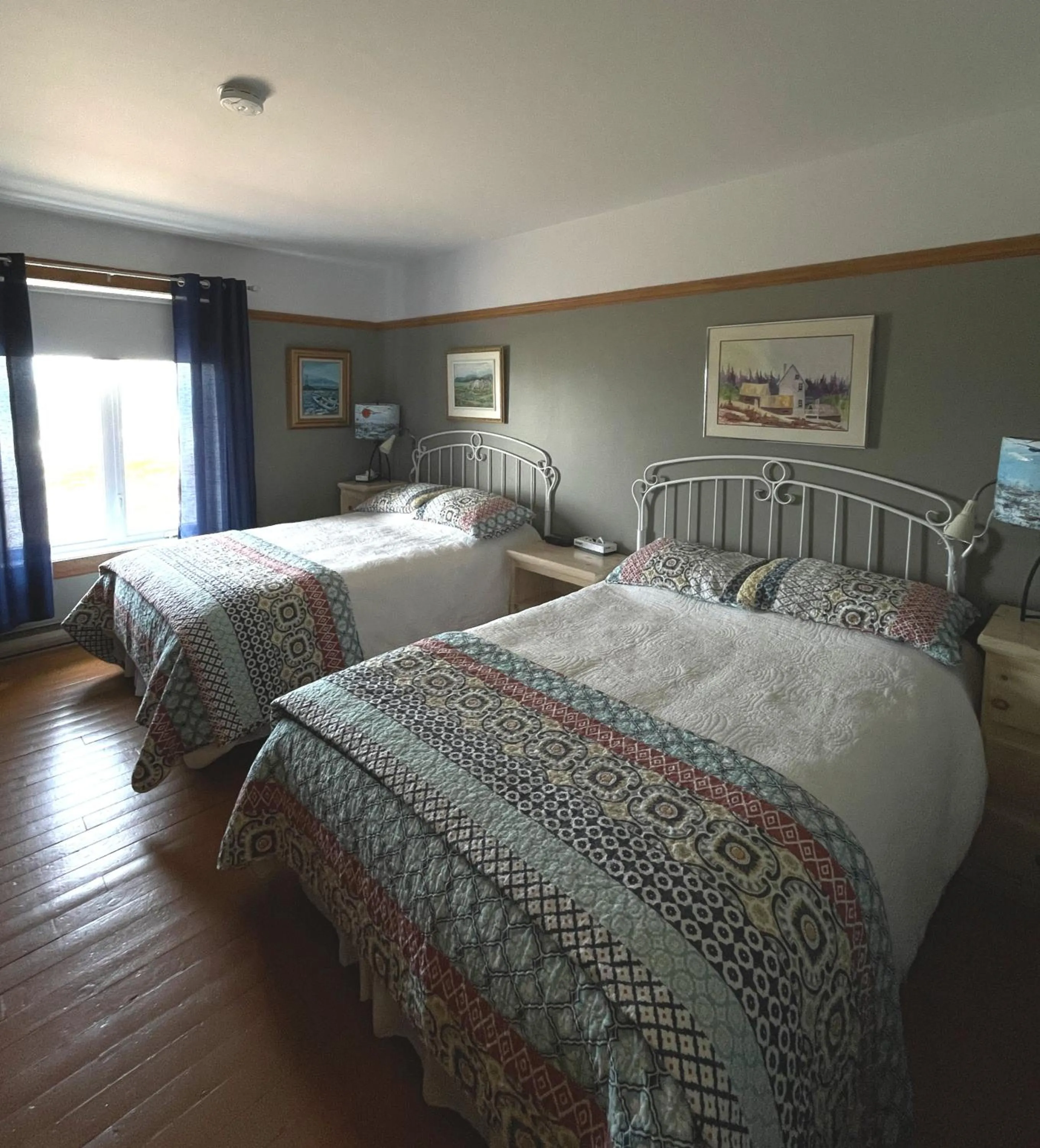 Bed in Auberge Marcel Gagnon